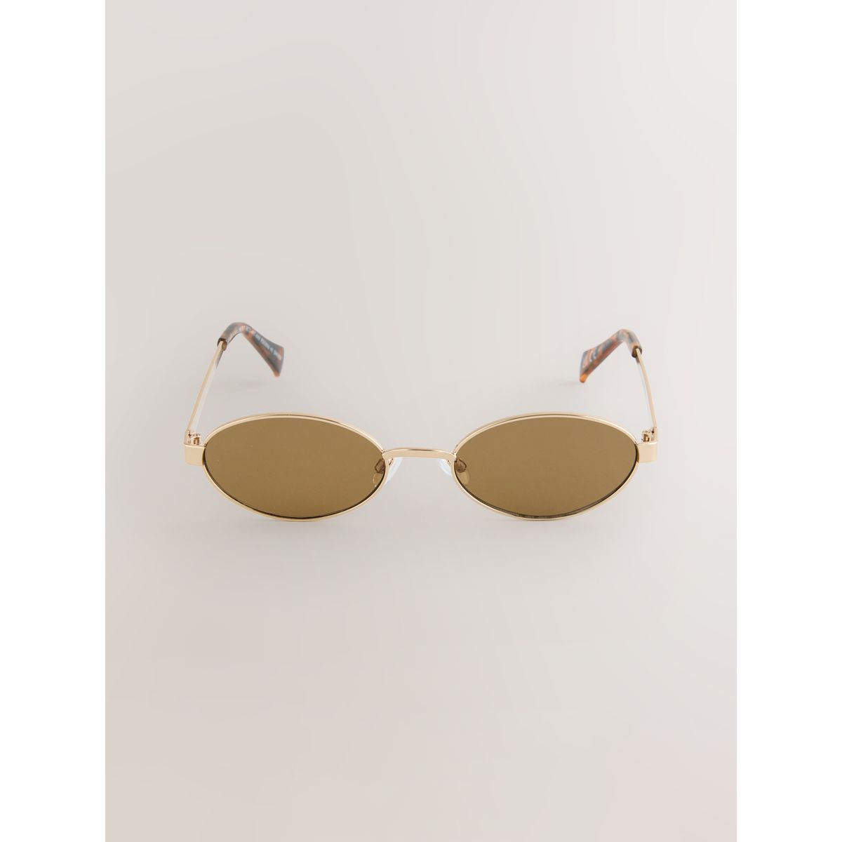 Lunettes de soleil ovales or (métal), NEXT