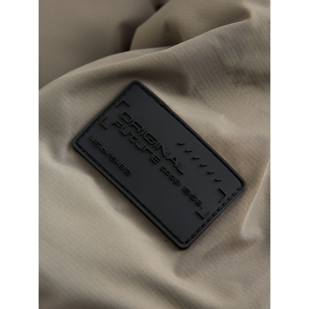 Long manteau rembourré imperméable vert kaki, NEXT
