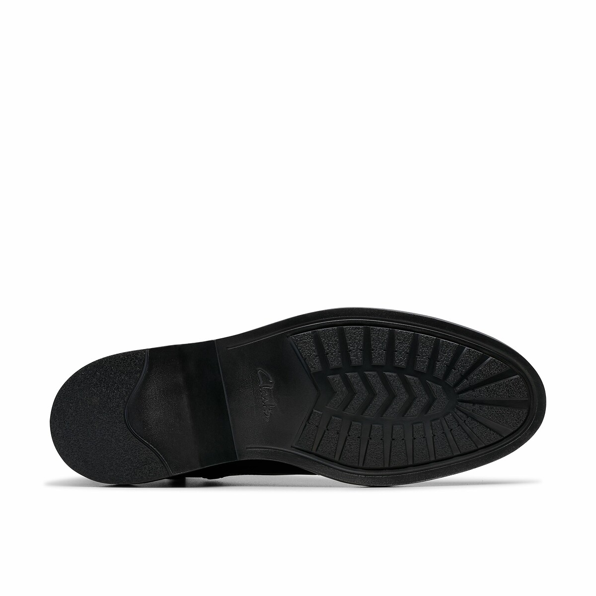 Aldwin Cap Ankle Boots in Leather with Lace-Up Fastening black, CLARKS