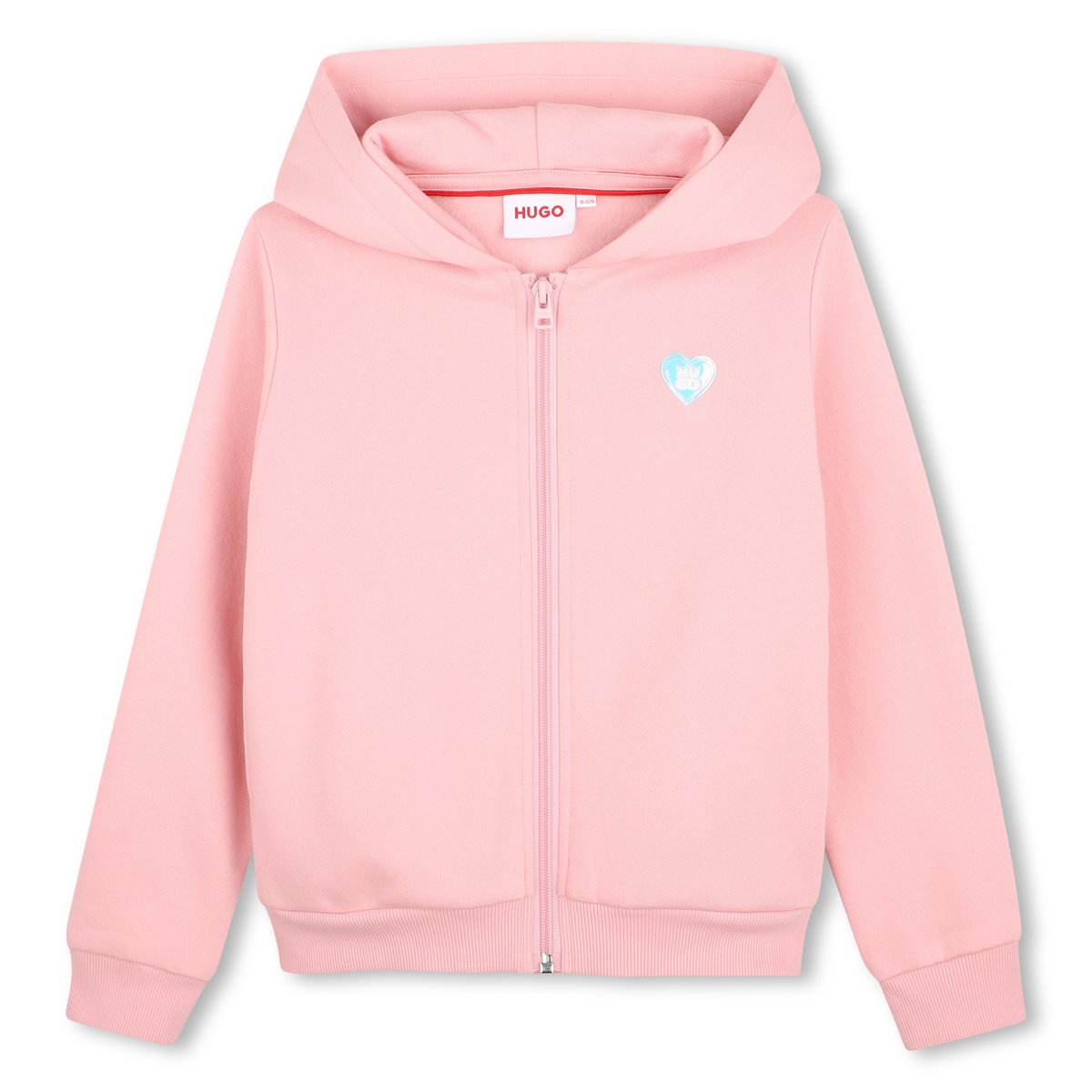 Cardigan à capuche pink dolphin, HUGO KIDSWEAR