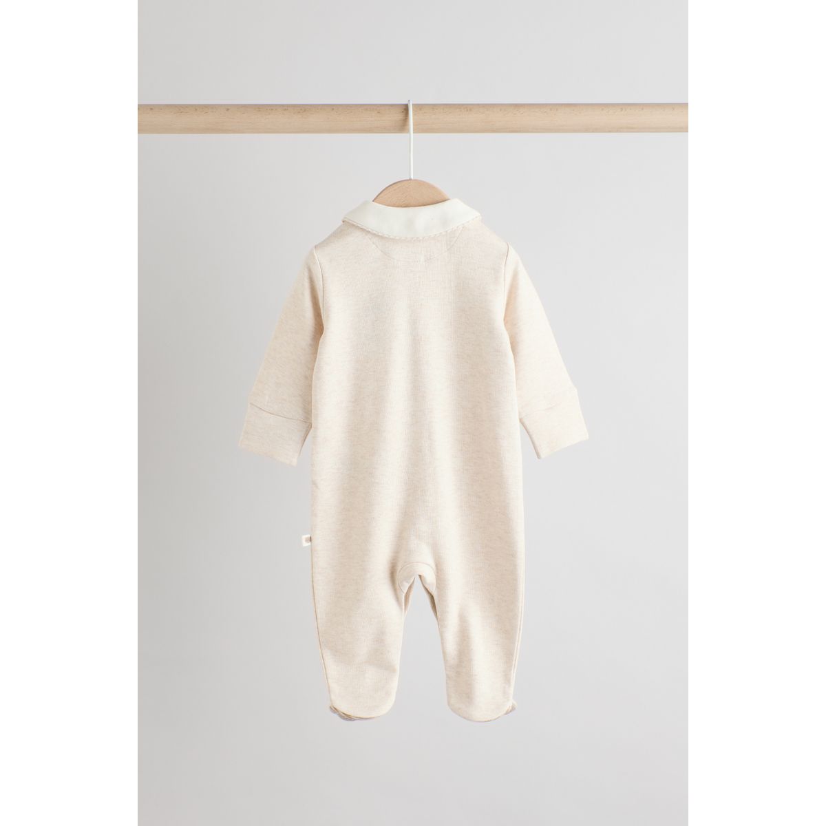 Dors-bien brodé bébé, lot de 3 naturel, NEXT