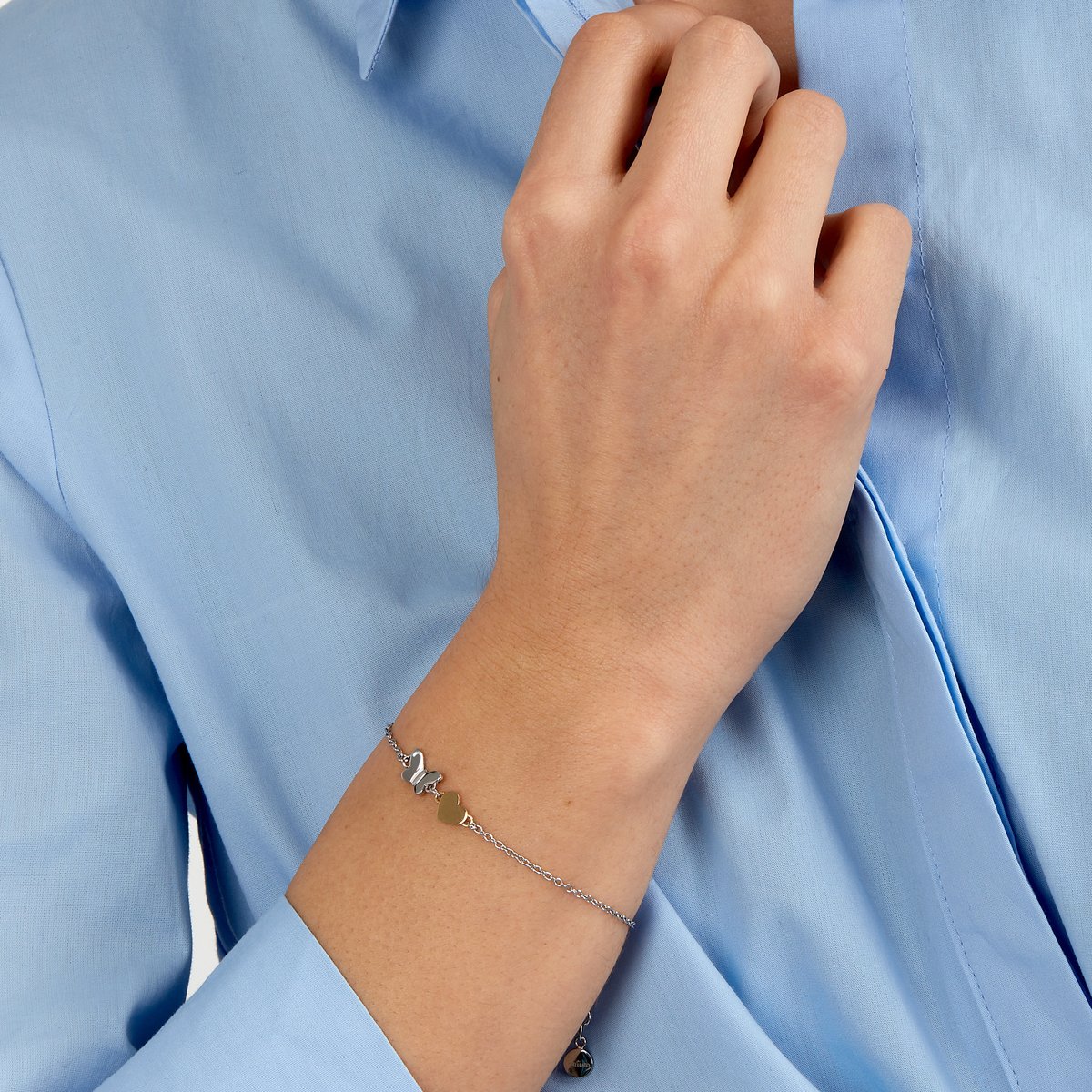 Bracelet TALISMANI acier/or, MORELLATO