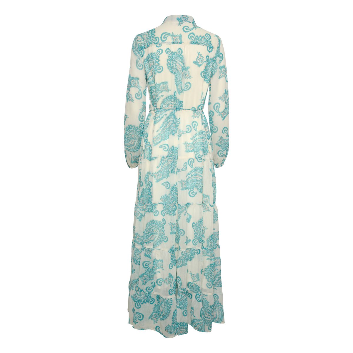 Dress bleu cachemire columbia paisley, CREAM