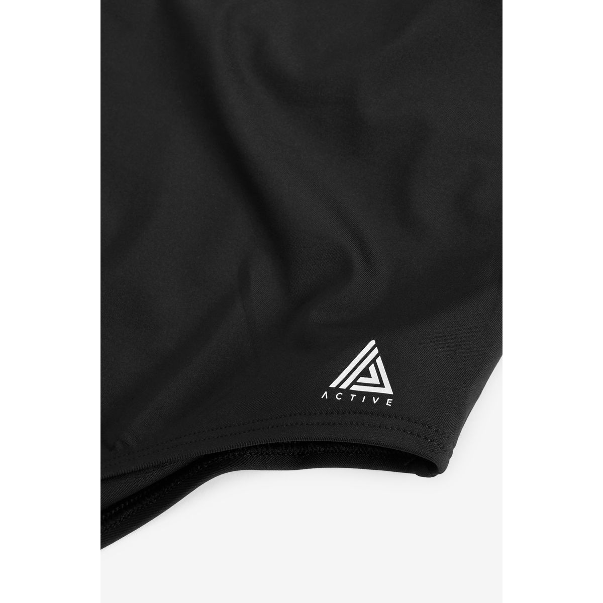 Maillot de bain à col montant effet sculptant noir, NEXT