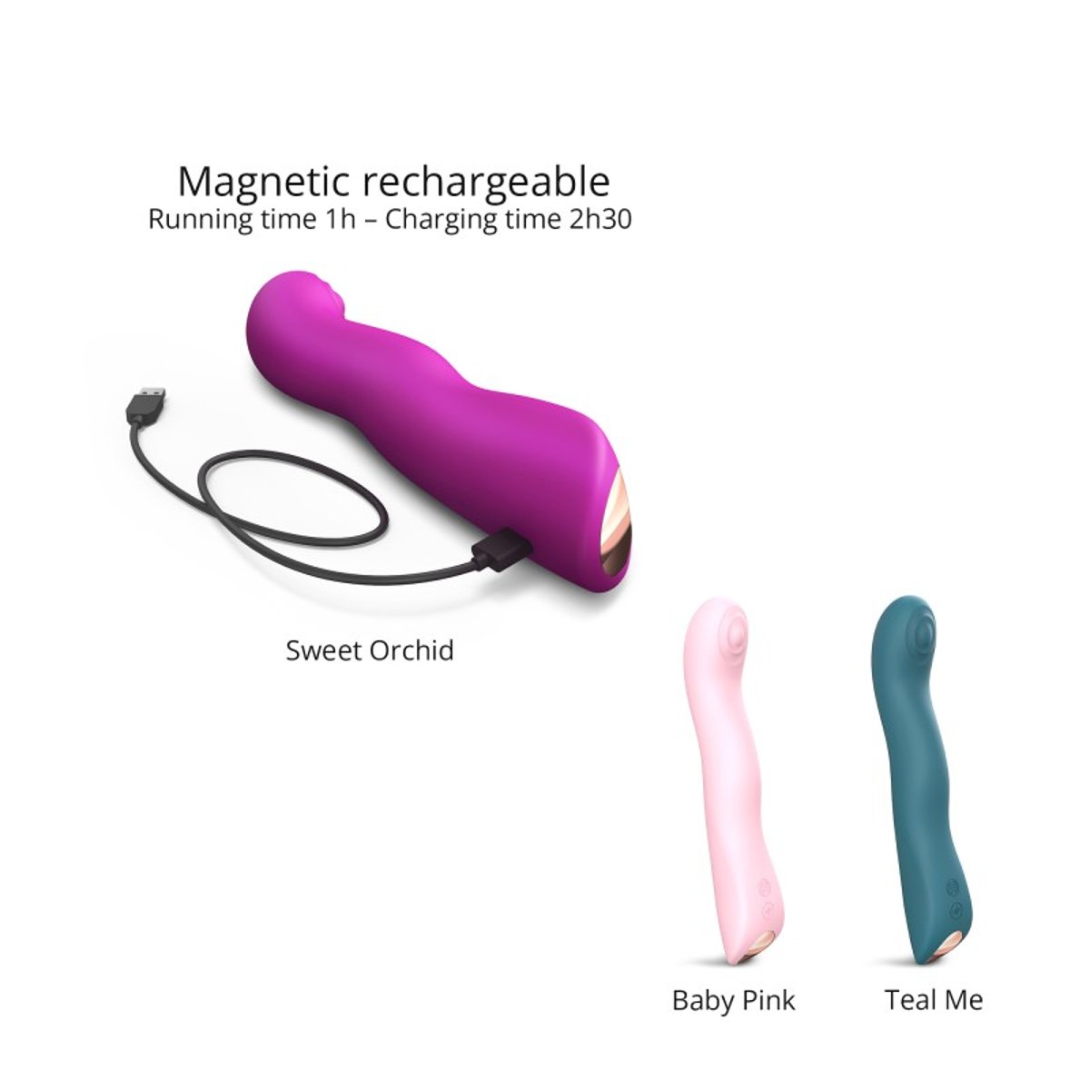 Swap vibromasseur 3 moteurs Violet violet, LOVE TO LOVE