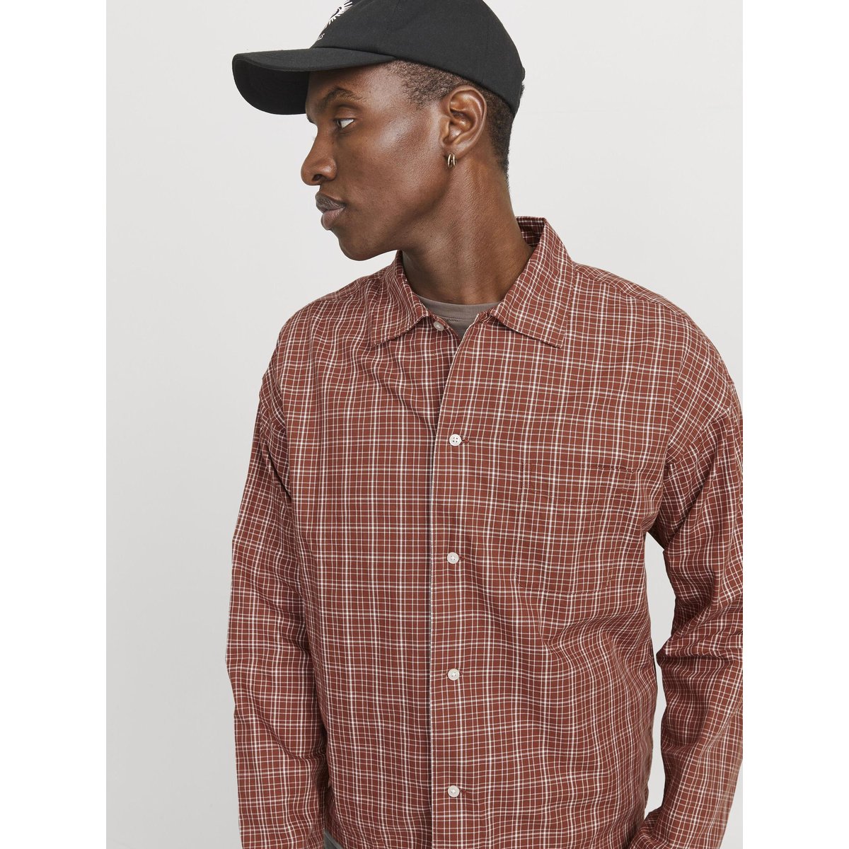 Chemise À Carreaux arabian spice, JACK & JONES