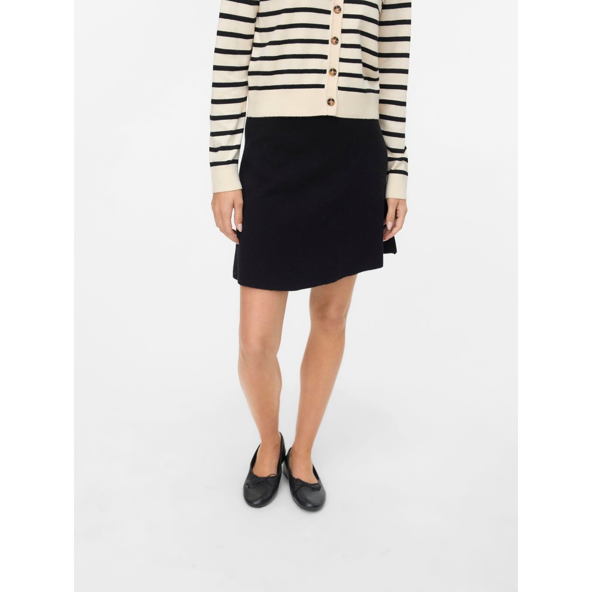 Jupe En Maille black, VERO MODA