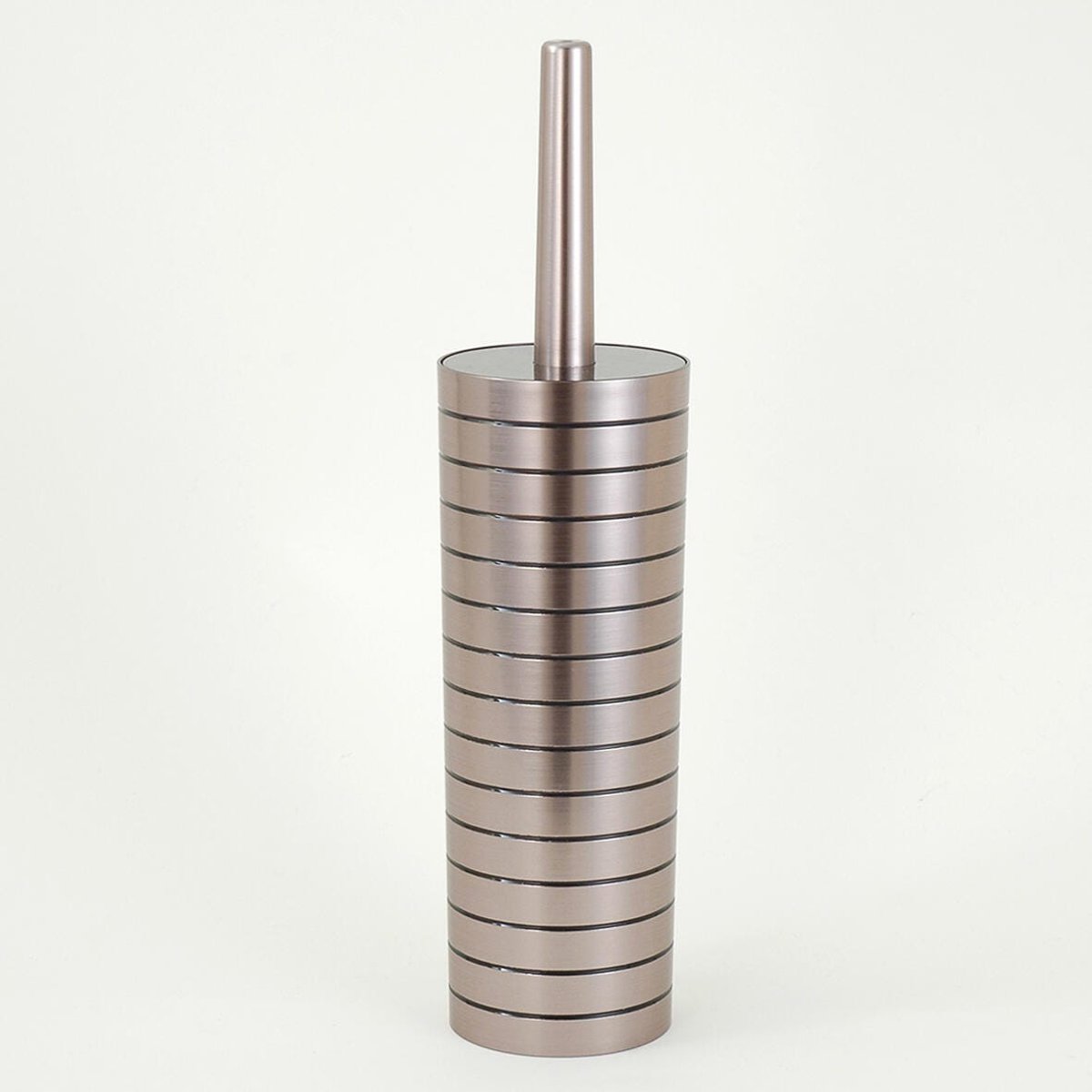 Brosse WC avec pot en plastique, STREET gris, SENSEA