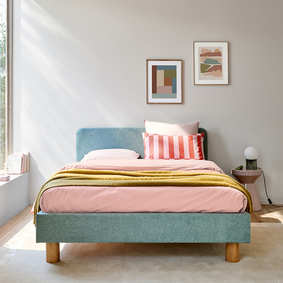 Letto con rete, CELESTO celadon, LA REDOUTE INTERIEURS