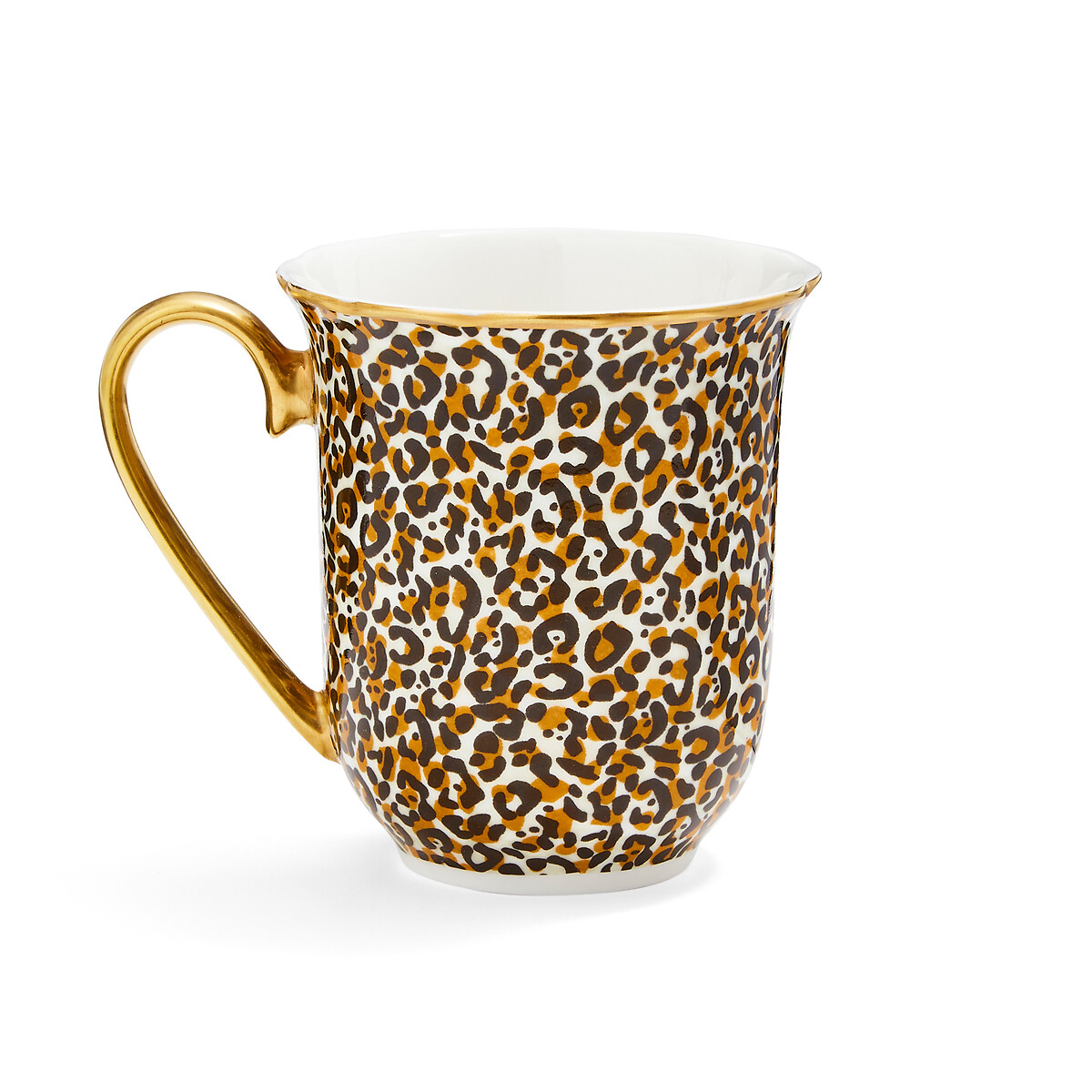 Creatures of Curiosity Leopard Print Mug multi-coloured, SPODE