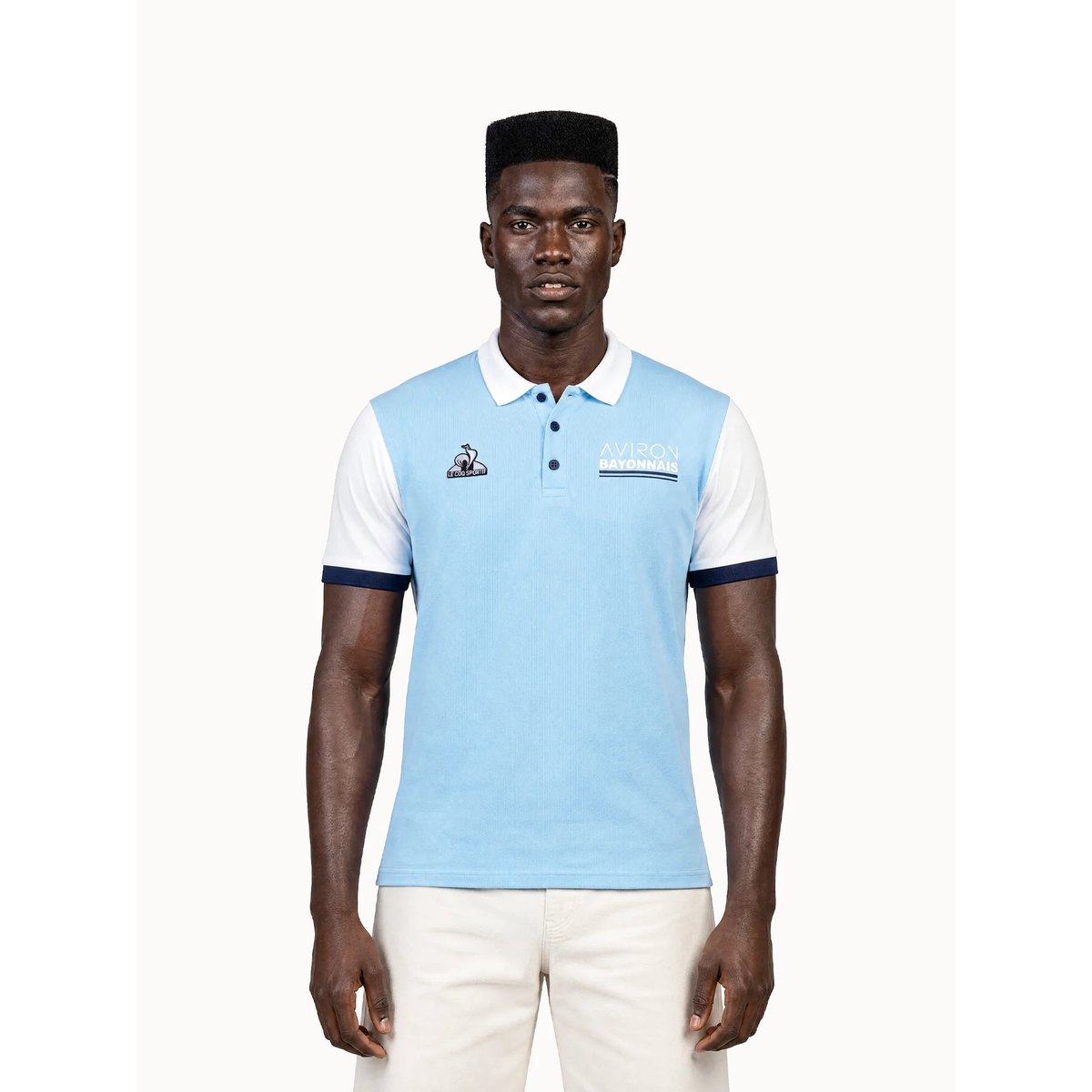 Polo Aviron Bayonnais fly blue, LE COQ SPORTIF