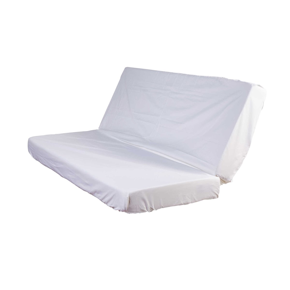 Protège matelas clic-clac coton molleton blanc, TERRE DE NUIT