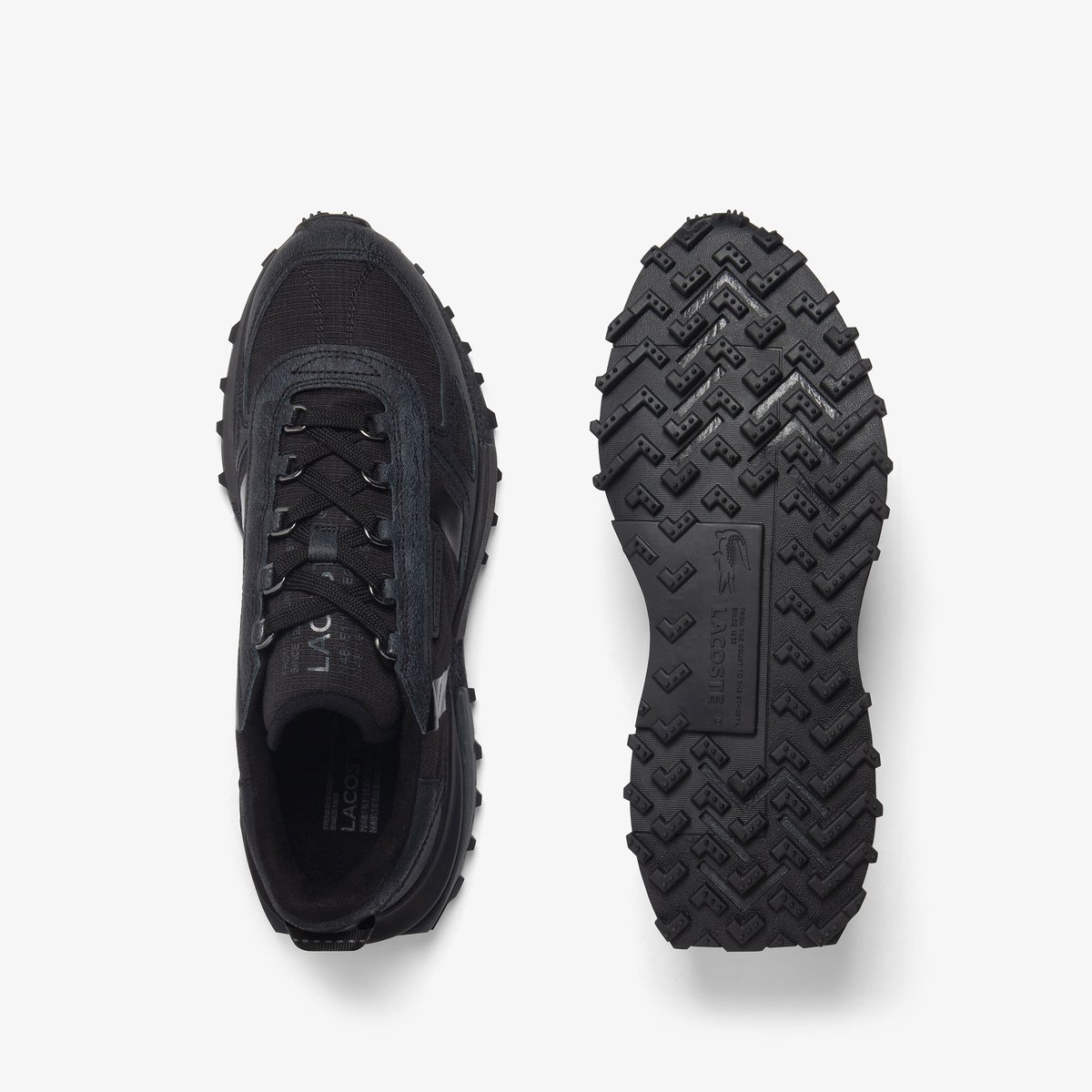 Sneakers Elite Active homme en cuir noir-02h, LACOSTE