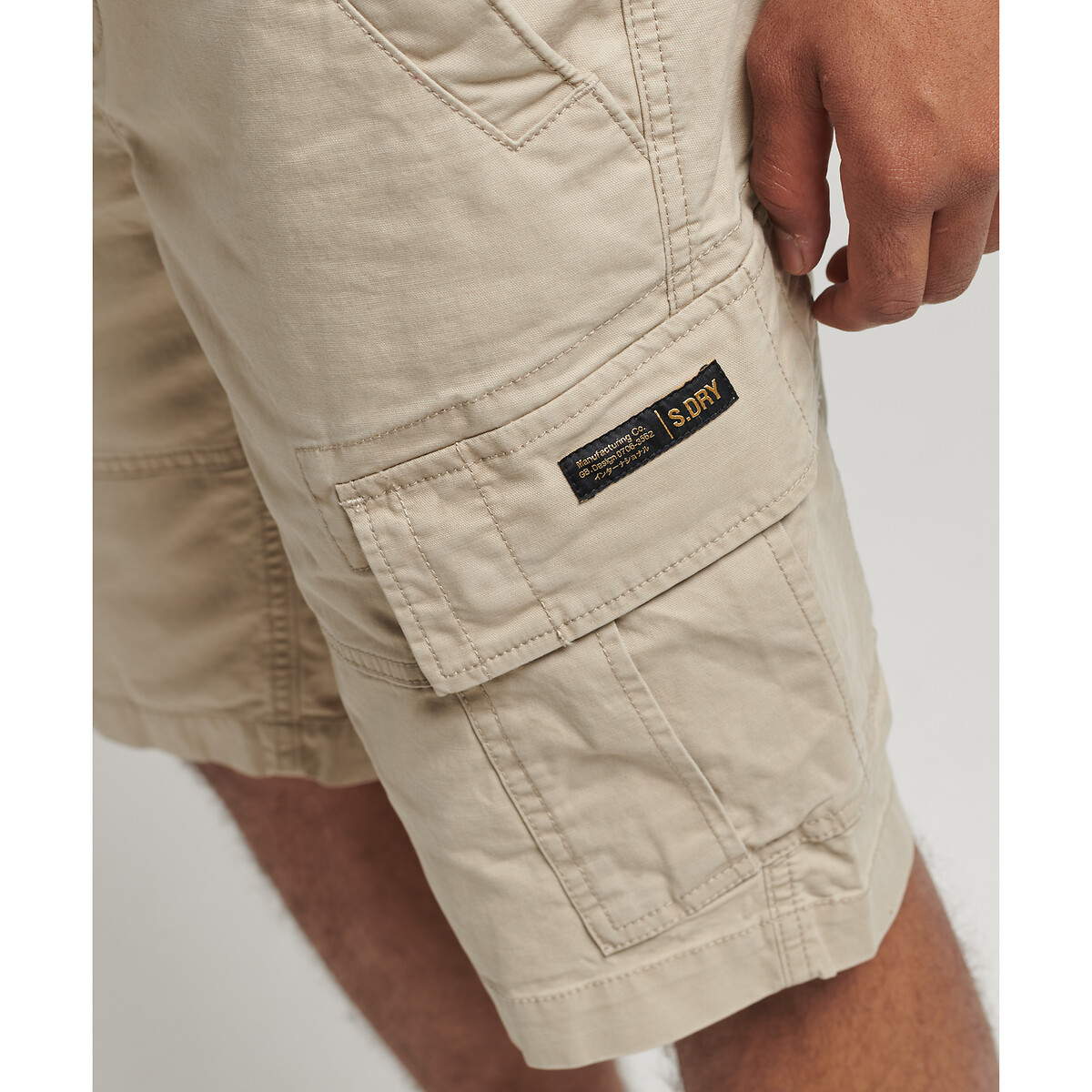 Short cargo Vintage Core taupe, SUPERDRY