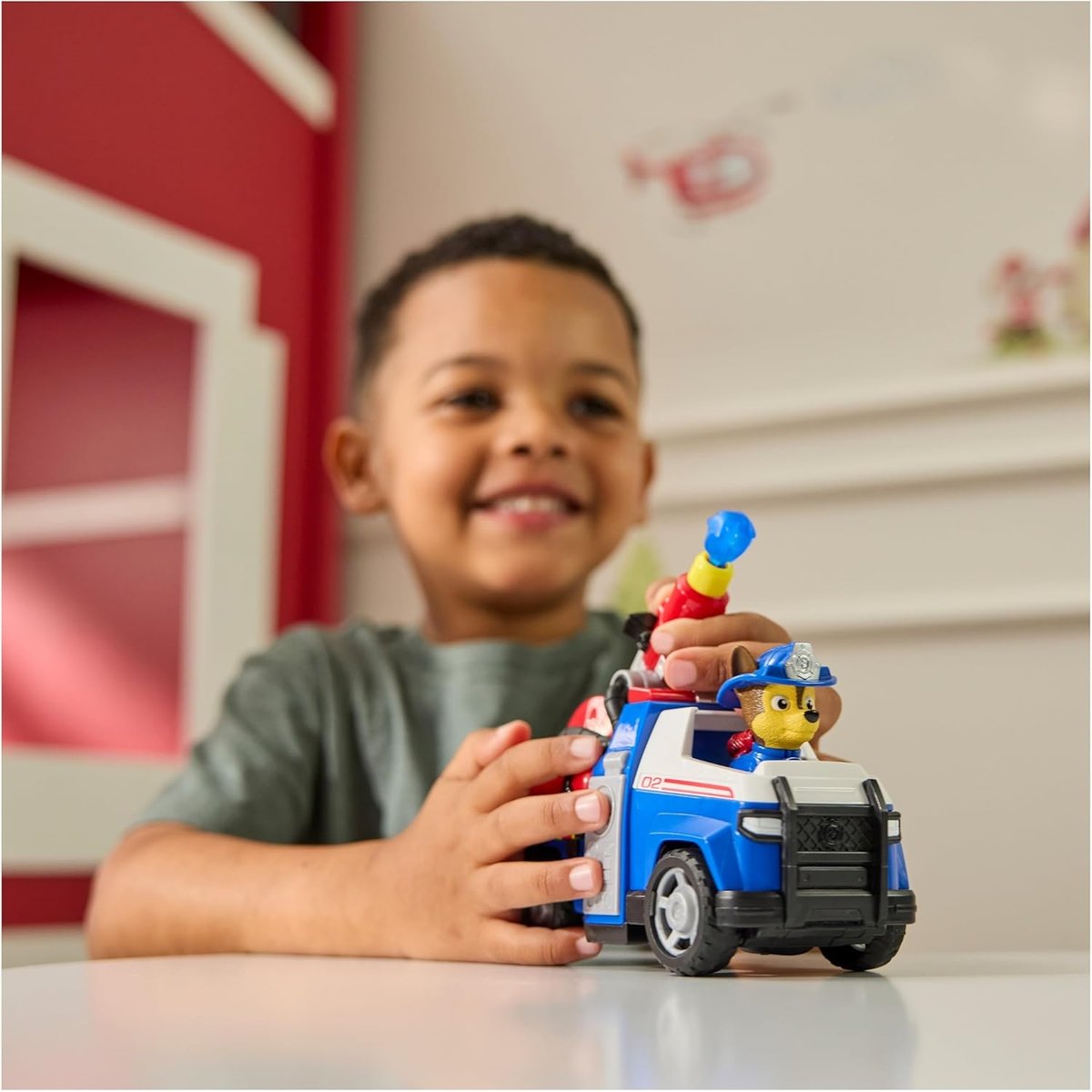 Paw Patrol Fire Rescue - Chase avec camion de pompiers multicolore, SPIN MASTER