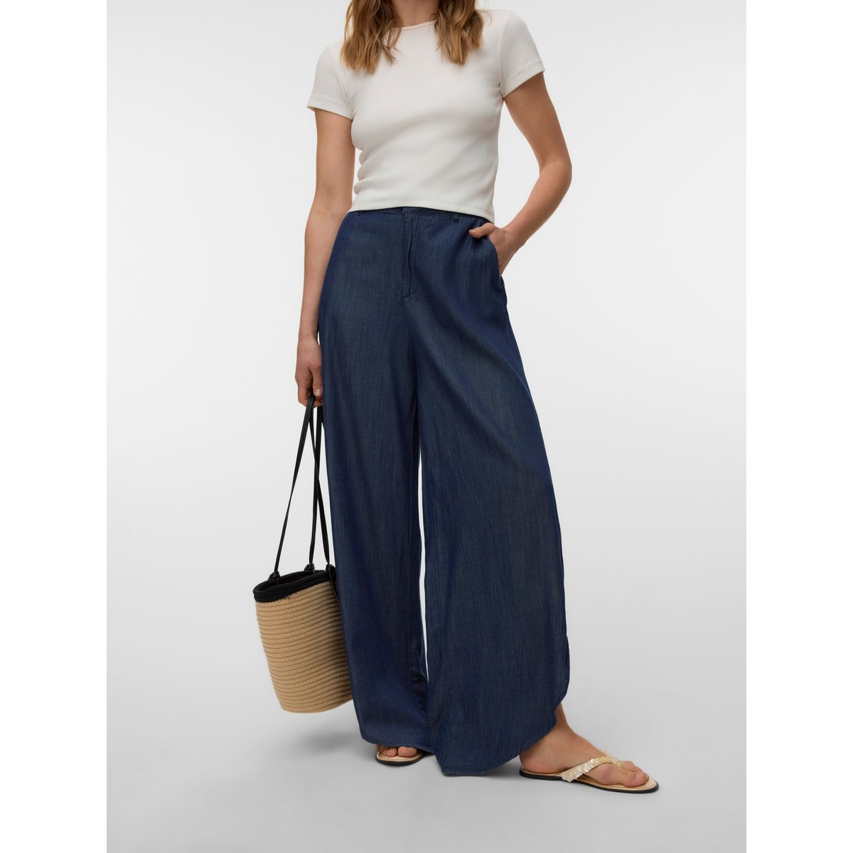 Pantalon dark blue denim, VERO MODA
