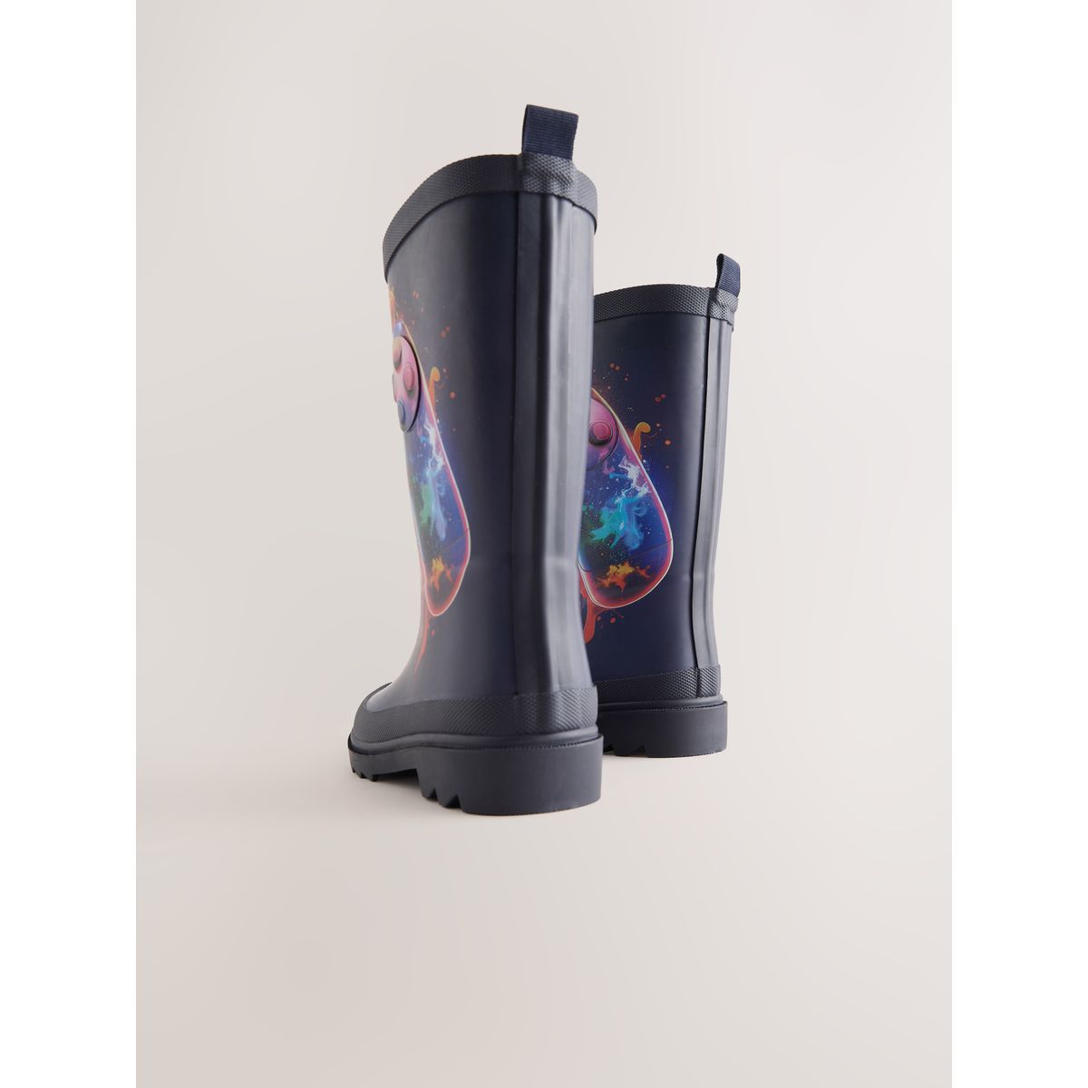 Bottes en caoutchouc bleu, NEXT