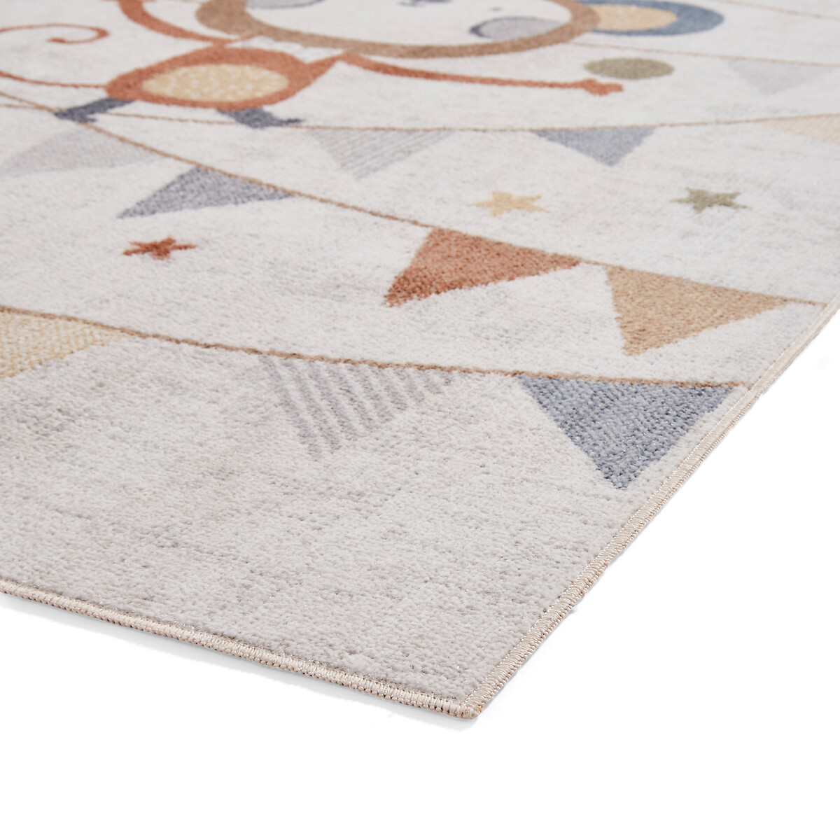 Kids Washable Monkey Rug multi-coloured, SO'HOME