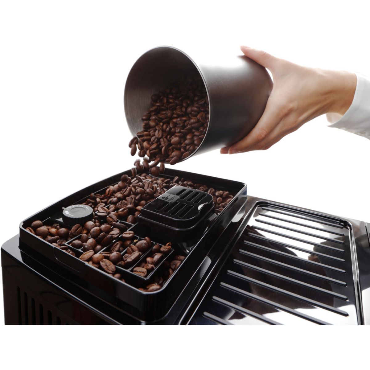 Expresso Broyeur Magnifica Start FEB22.21.B noir couleur unique, DELONGHI