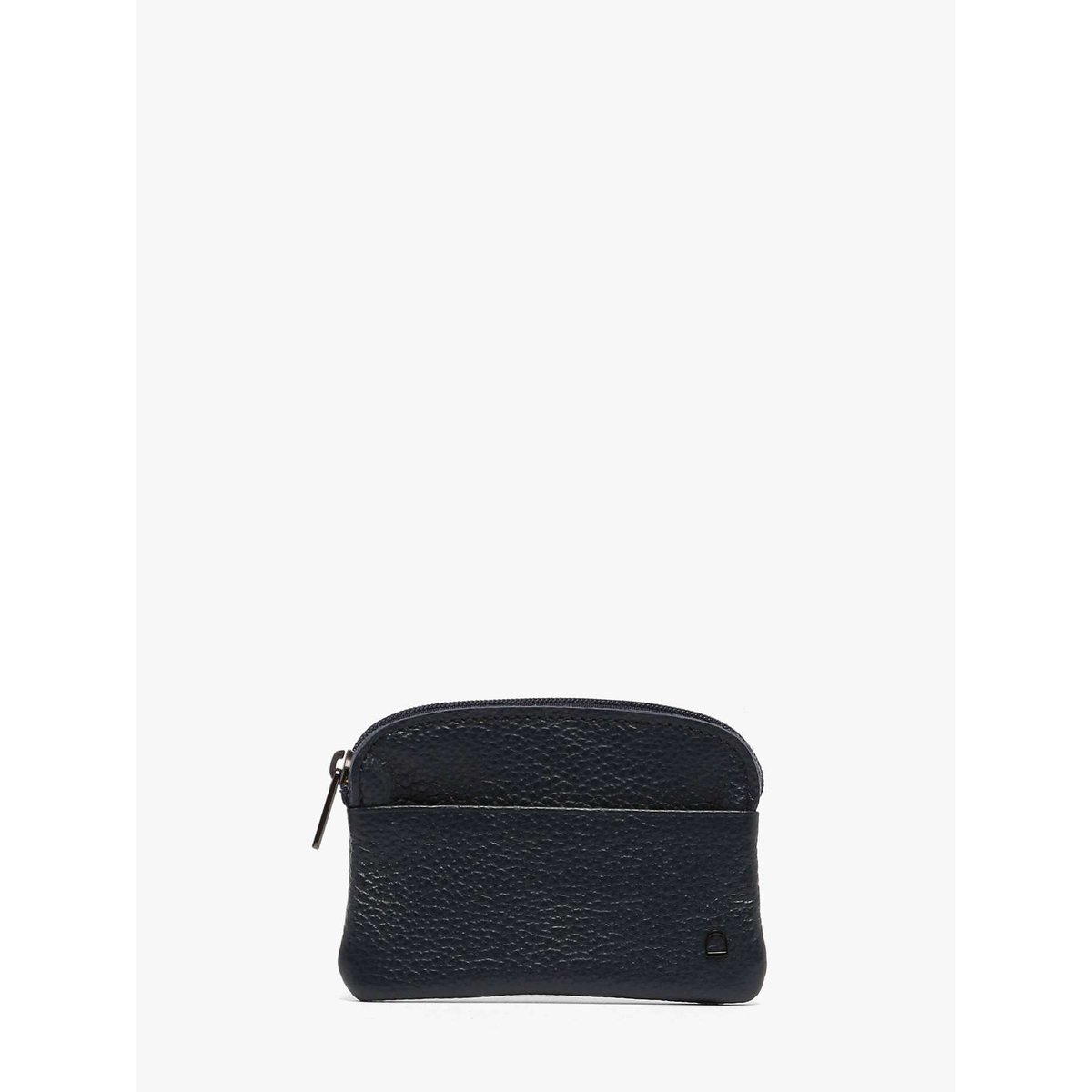 Porte-monnaie cuir Madras marine, ETRIER