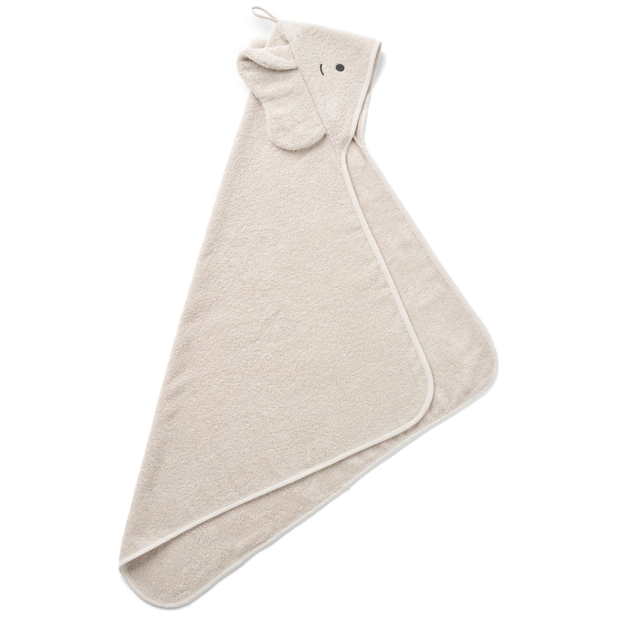 Cape de bain Albert ecru, noir, LIEWOOD