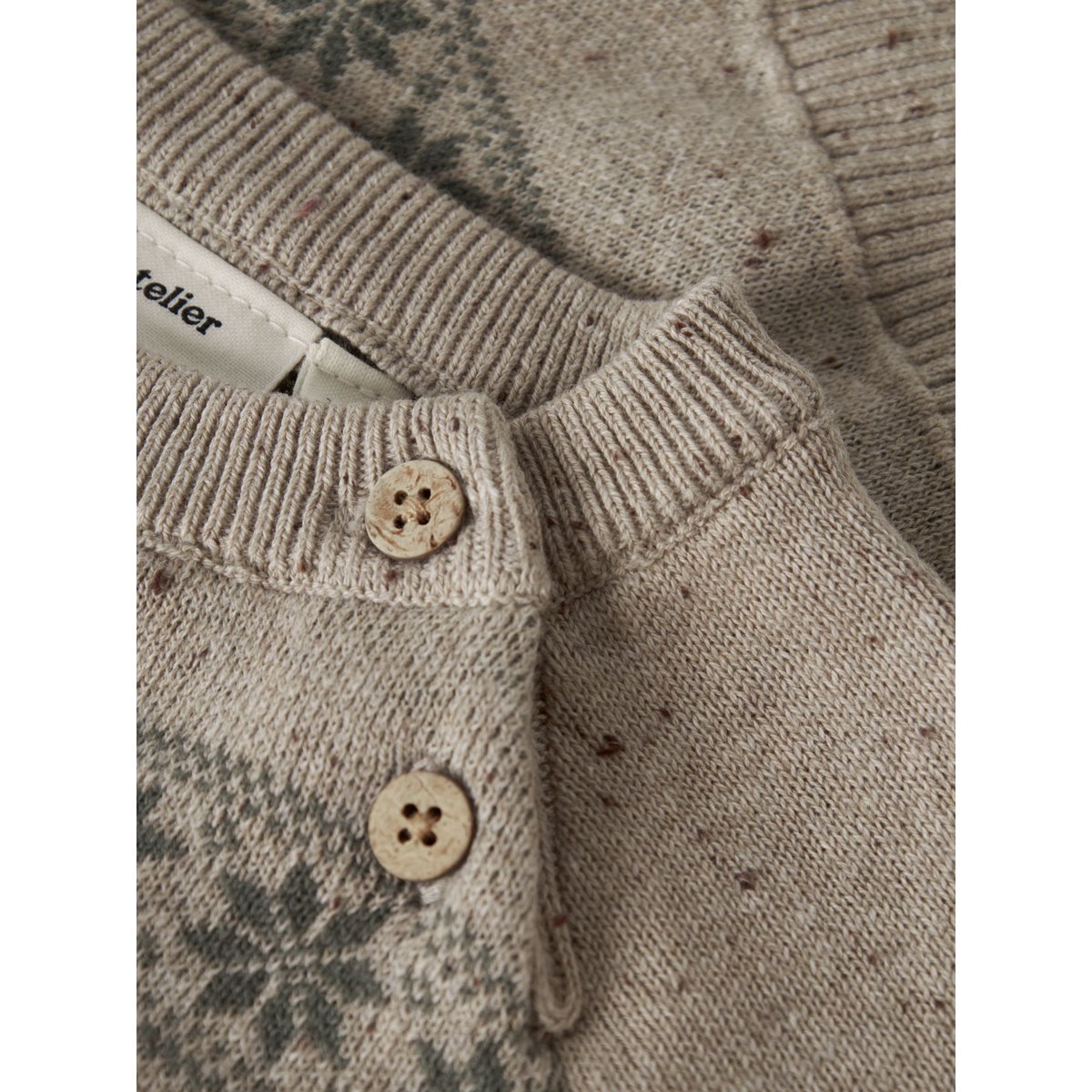 Pull En Maille gris - oxford tan1, NAME IT