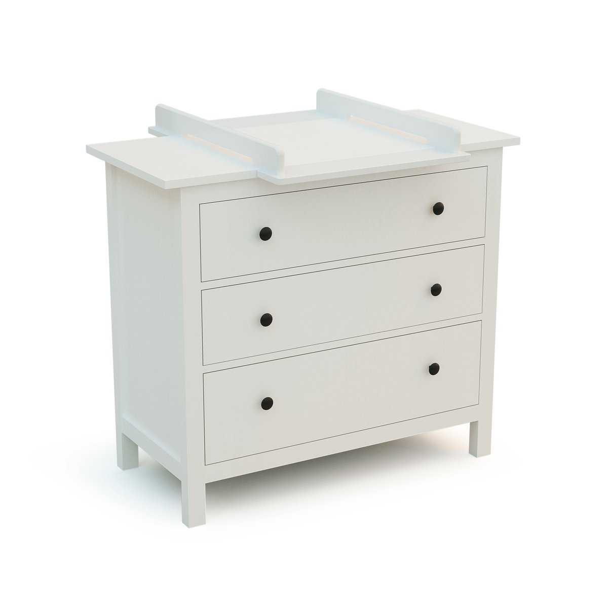 Plan à langer universel pour commode bébé KIRA blanc, JURABABY