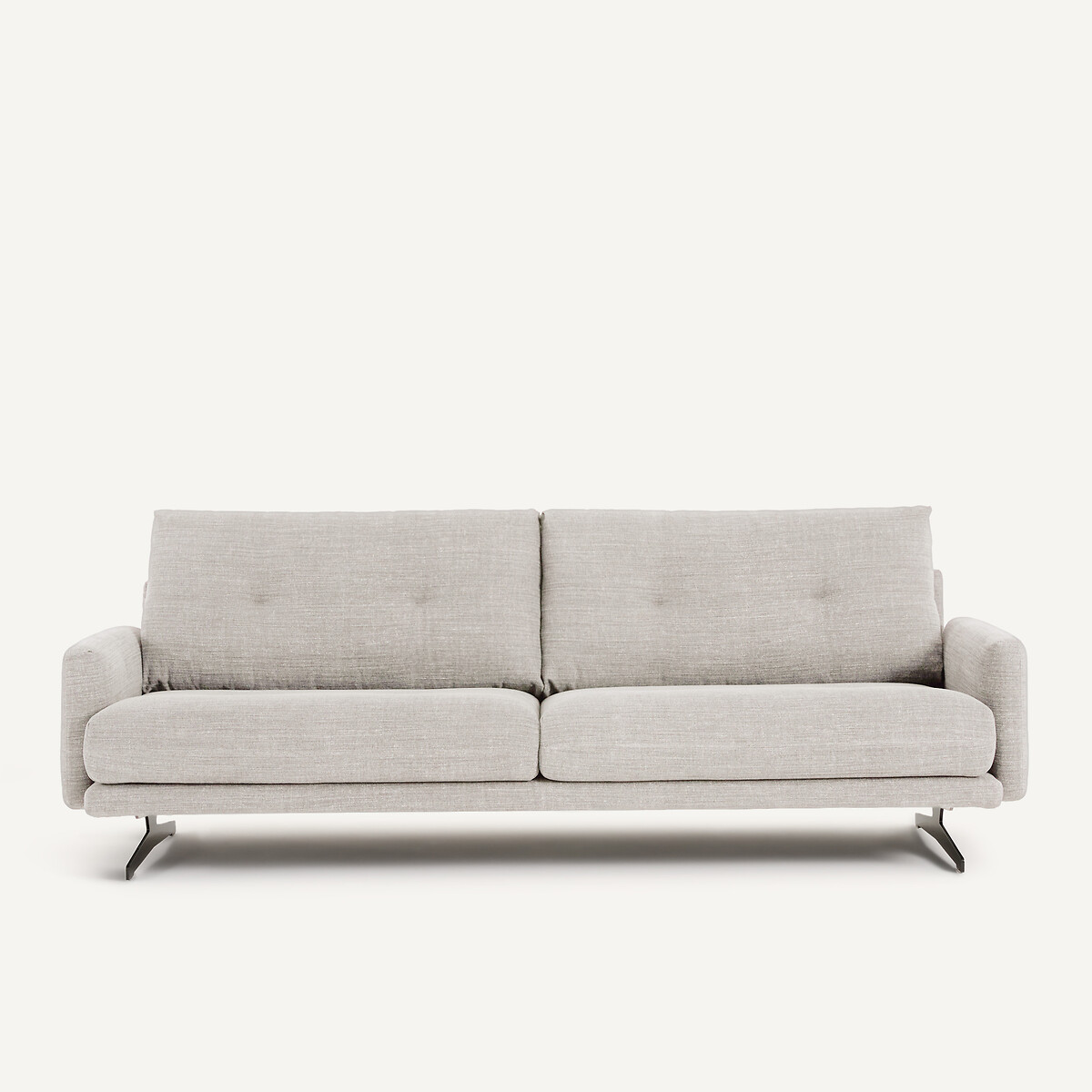 Sofa für 3 oder 4 Personen, aus Baumwolle und Leinen, DELICATO beige, AM.PM