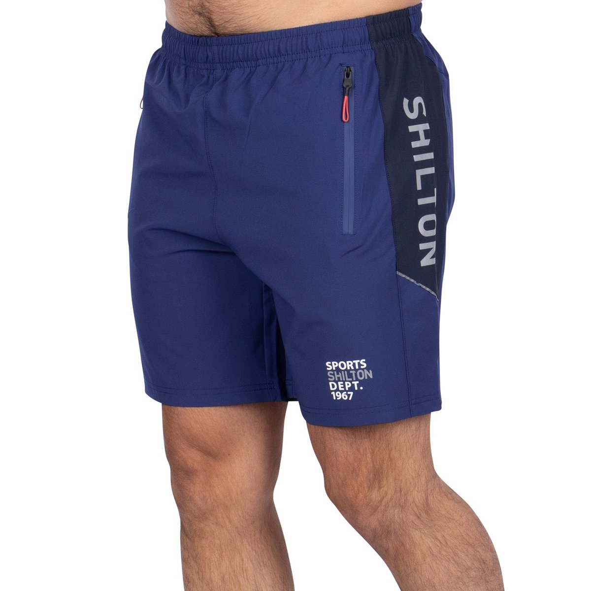 Short bicolore SPORT blue, SHILTON