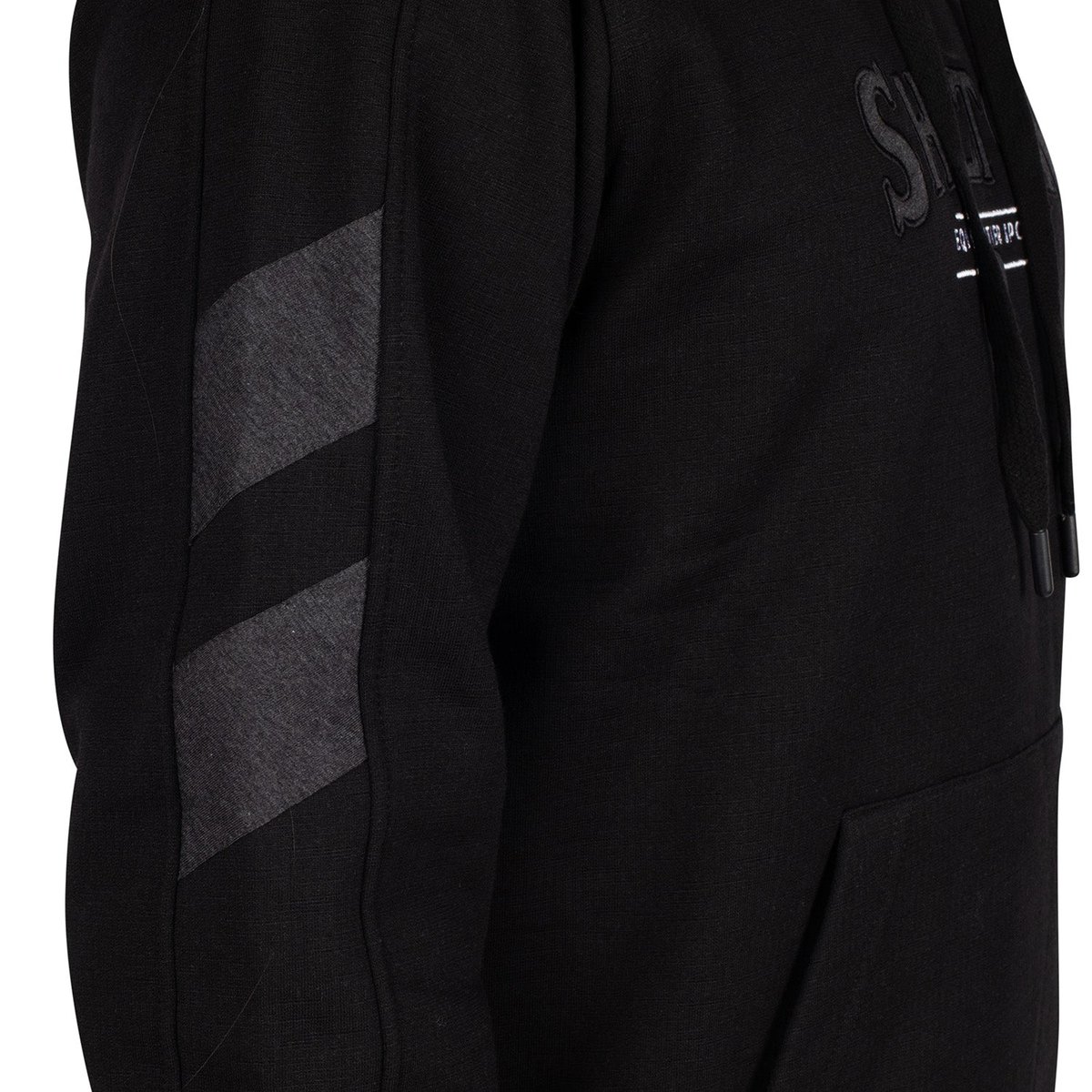 Sweat capuche 67sport noir, SHILTON