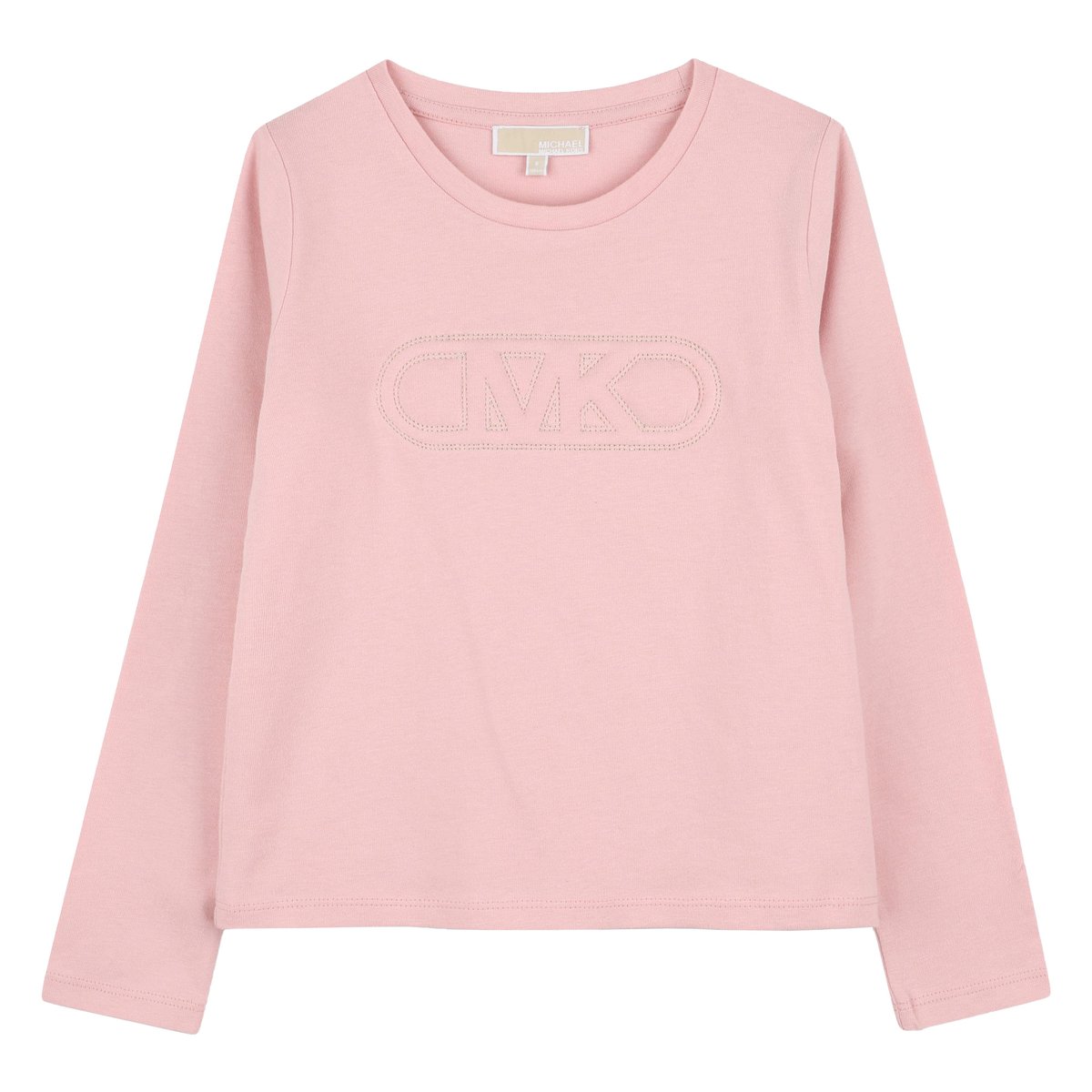 T-shirt manches longues en jersey dusty pink, MICHAEL KORS