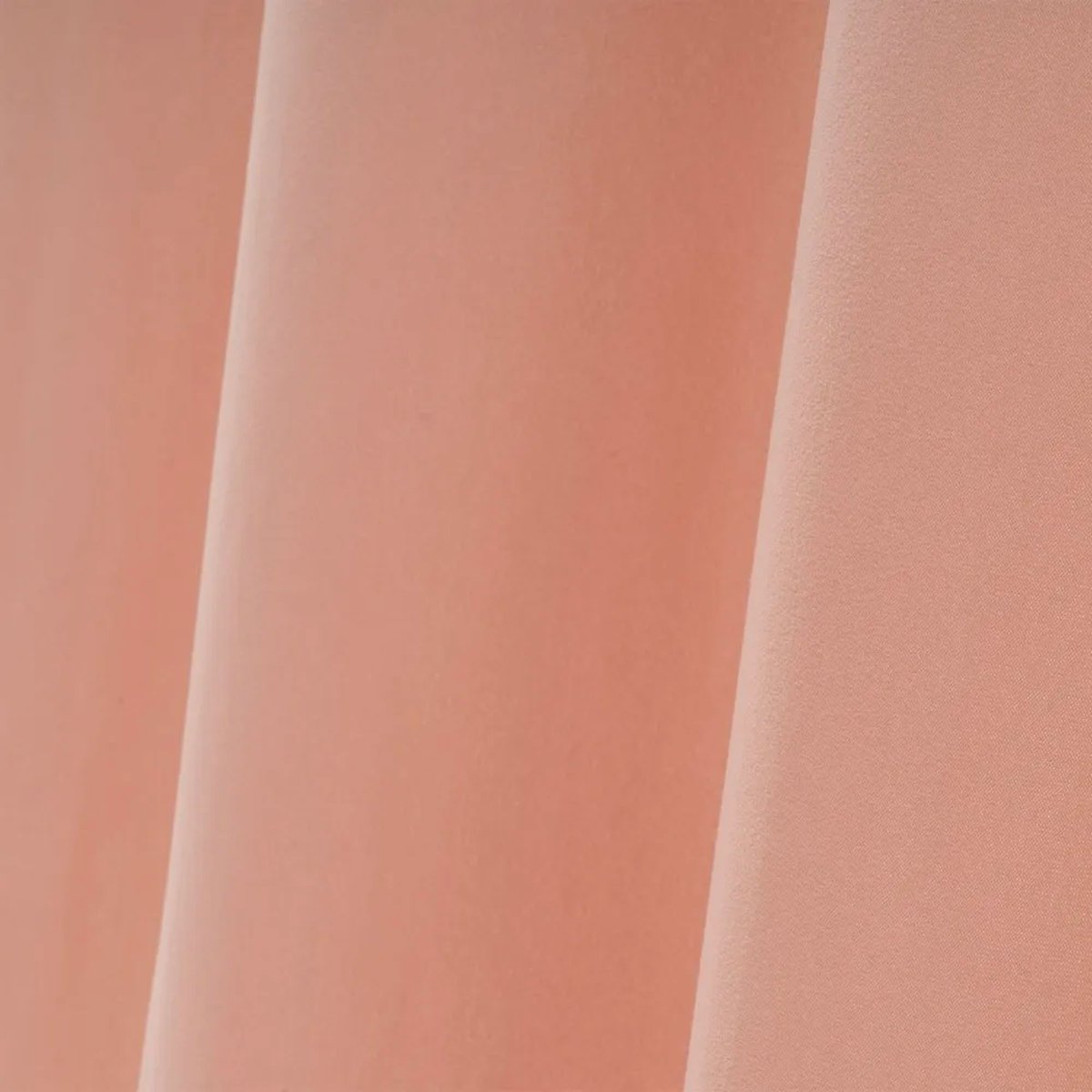 Rideau à oeillets en velours rose nude à l'unité 140x260cm rose, WADIGA