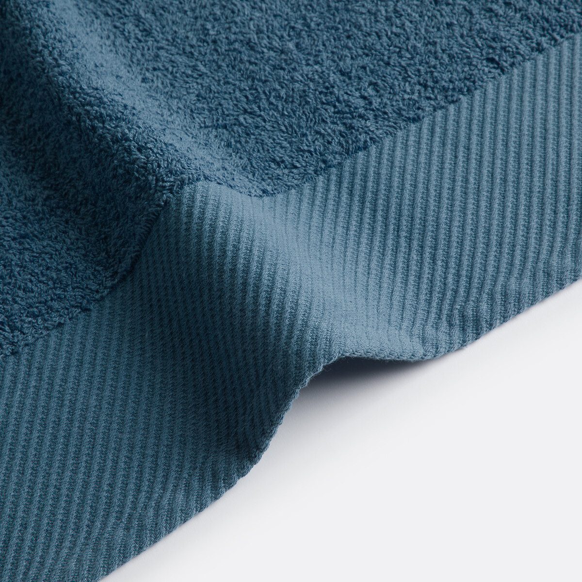 Drap de bain uni 500 g/m², Scenario bleu atlantique, LA REDOUTE INTERIEURS