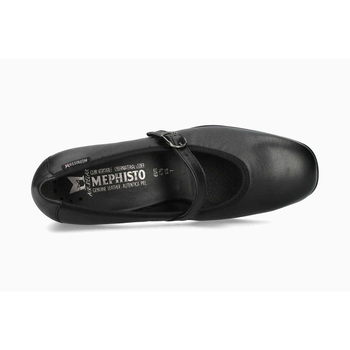 Ballerines en cuir JOSELINA noir 514, MEPHISTO