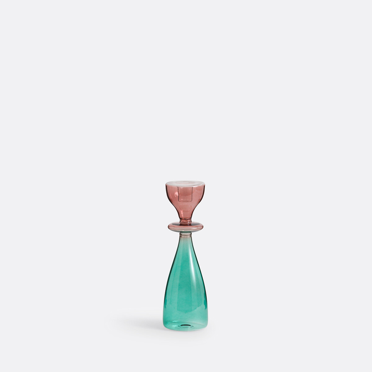 Boamia 24cm High Glass Candlestick multi-coloured, LA REDOUTE INTERIEURS