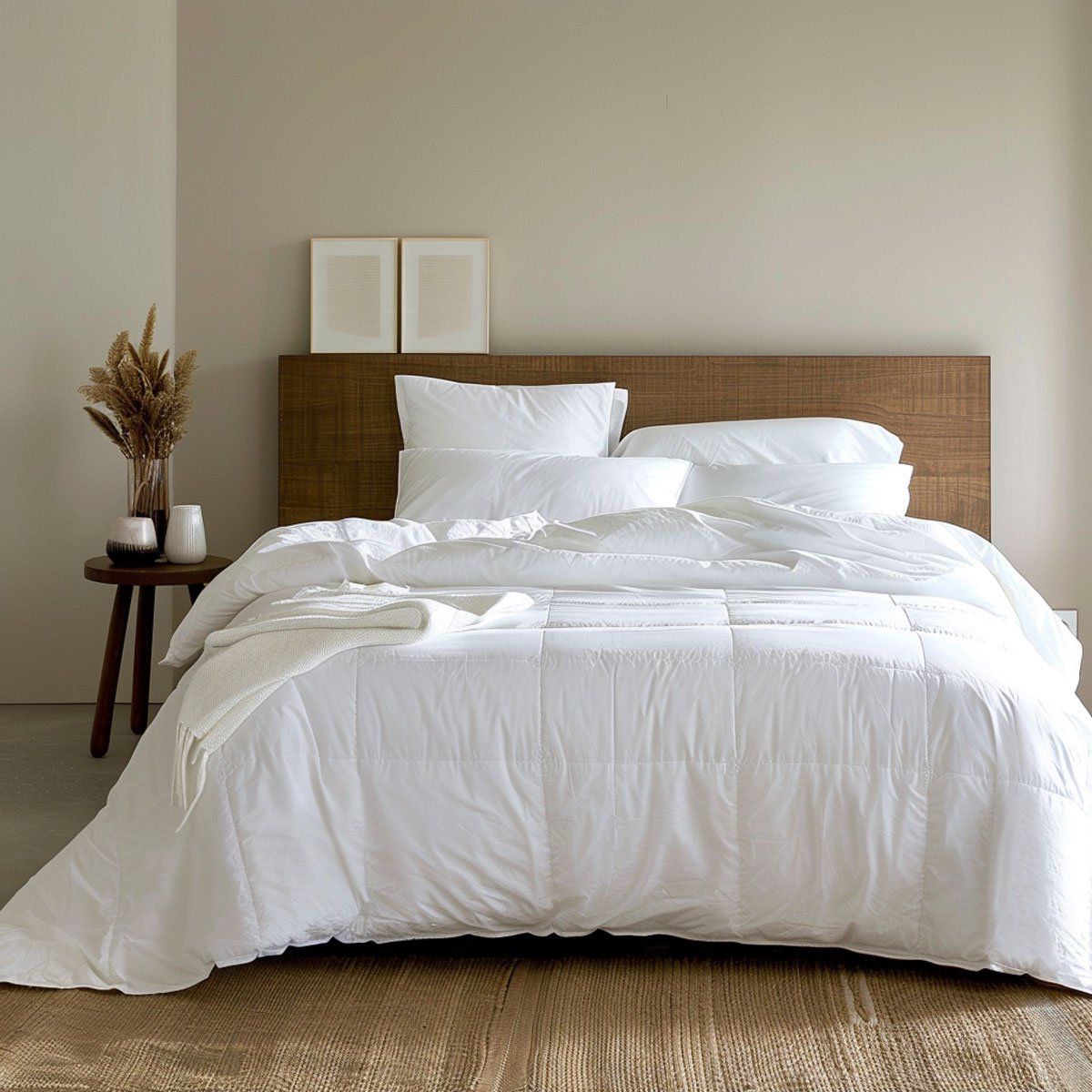 Couette soie - TEMPEREE blanc, TOISON D OR