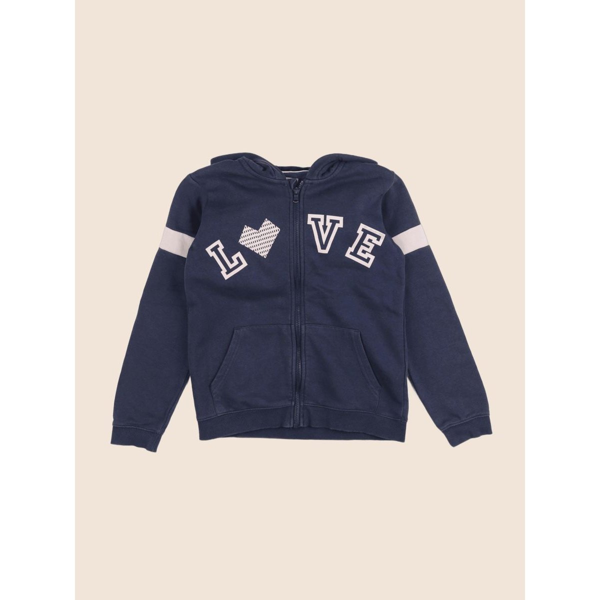 Sweat - Etat satisfaisant bleu, VERTBAUDET