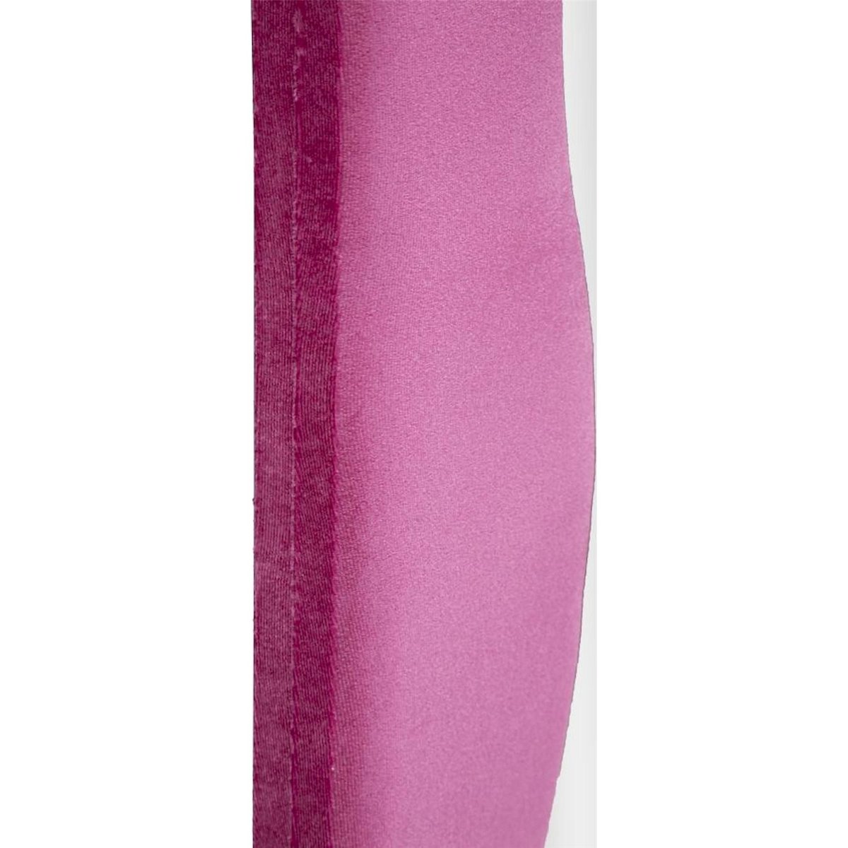 Miroir mural ondulé au cadre en velours GLAM fuchsia, RECOLLECTION