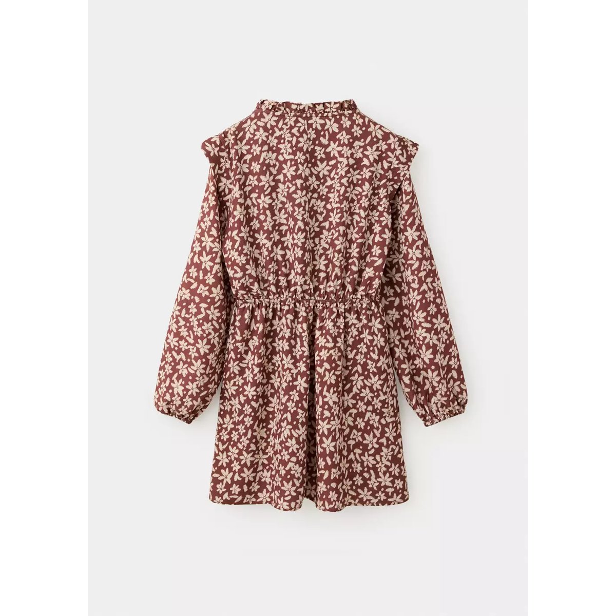 Robe à fleurs grenat, MANGO KIDS
