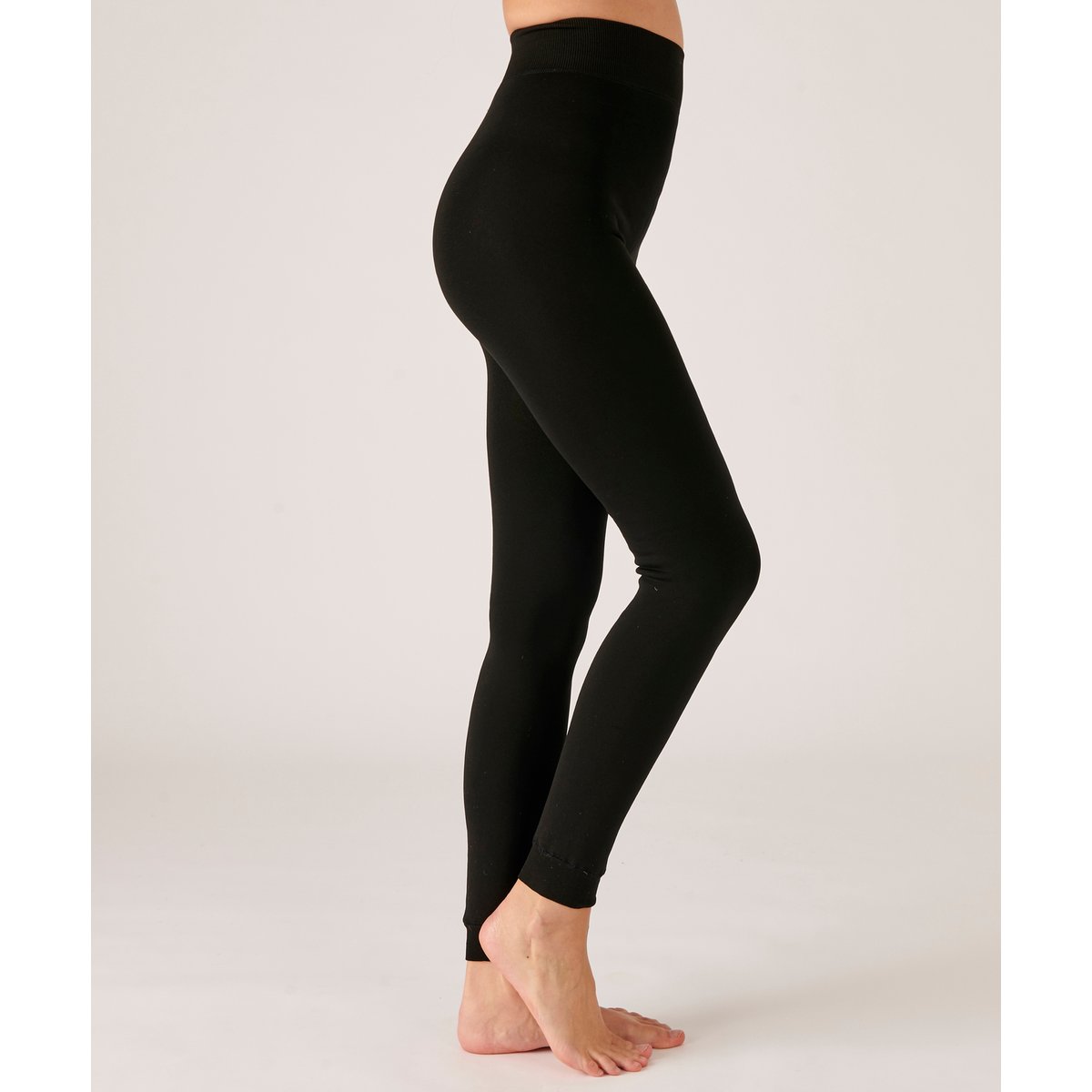 Legging intérieur polaire Thermolactyl opaque noir, DAMART