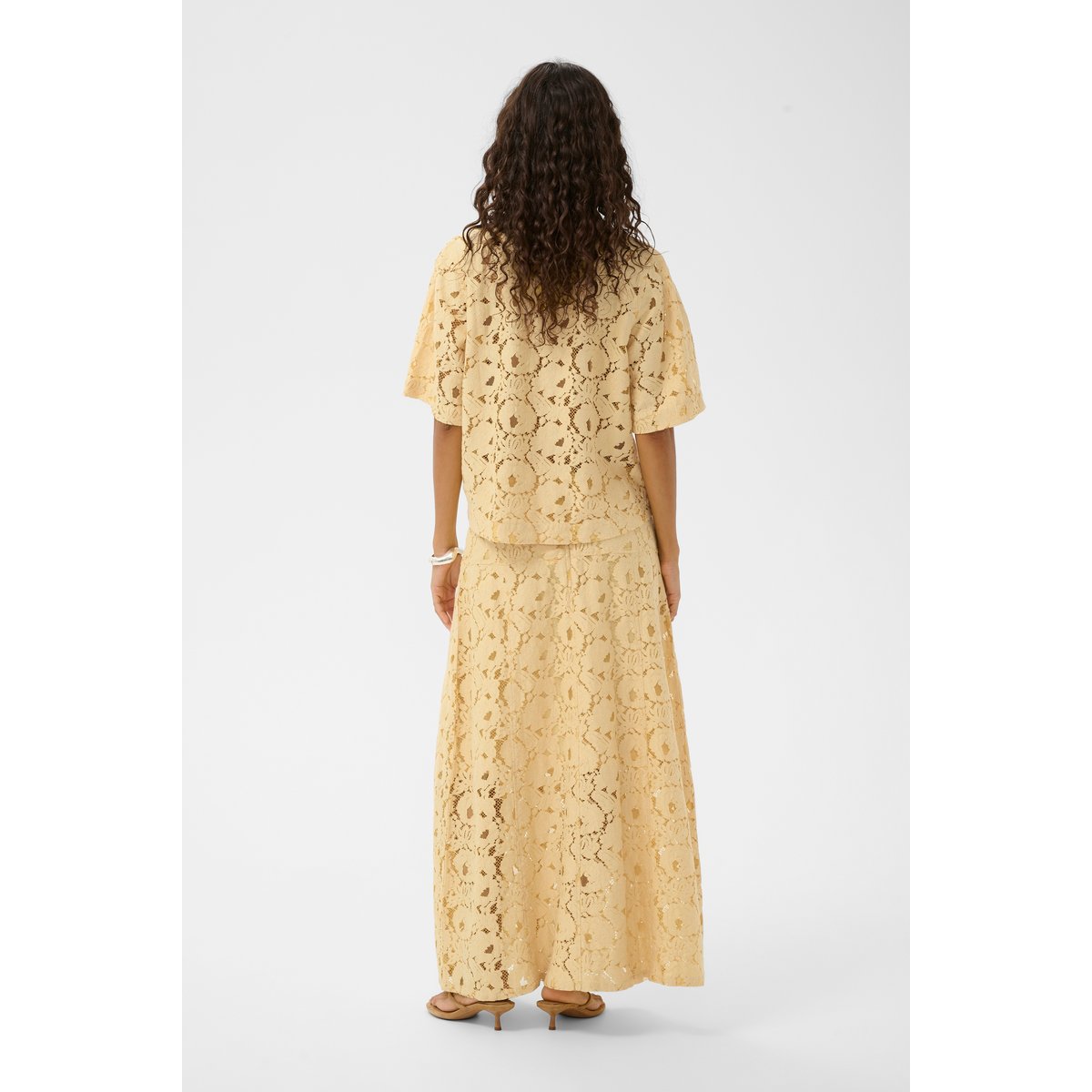 Á manches longues jaune reed yellow, SOAKED IN LUXURY