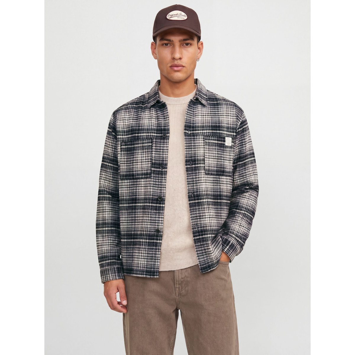 Surchemise black 1, JACK & JONES