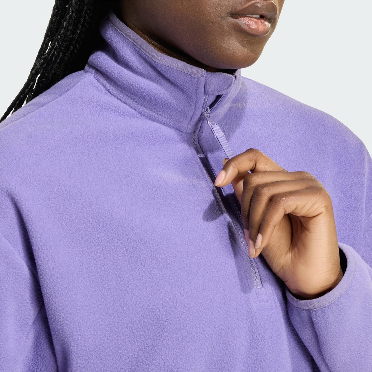 Sweat-Shirt Demi-Zip Adi365 Running Essentials Winterized Sweat-Shirt Demi-Zip Adi365 Running Essentials Winterized magic lilac, adidas Performance
