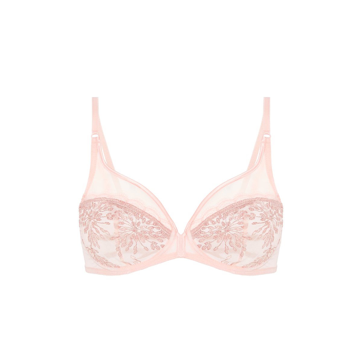 Soutien-gorge armature décolleté plongeant, SINGULIÈRE nude, SIMONE PERELE