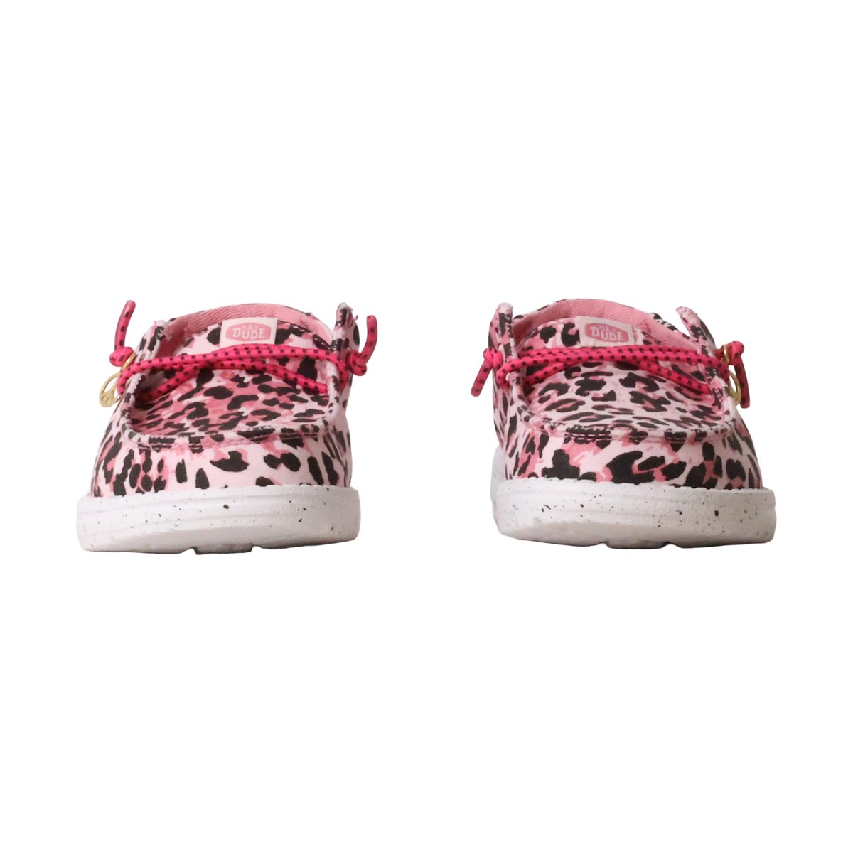 Mocassin à Lacets Wendy Y Getaway Lace rose - leopard, HEY