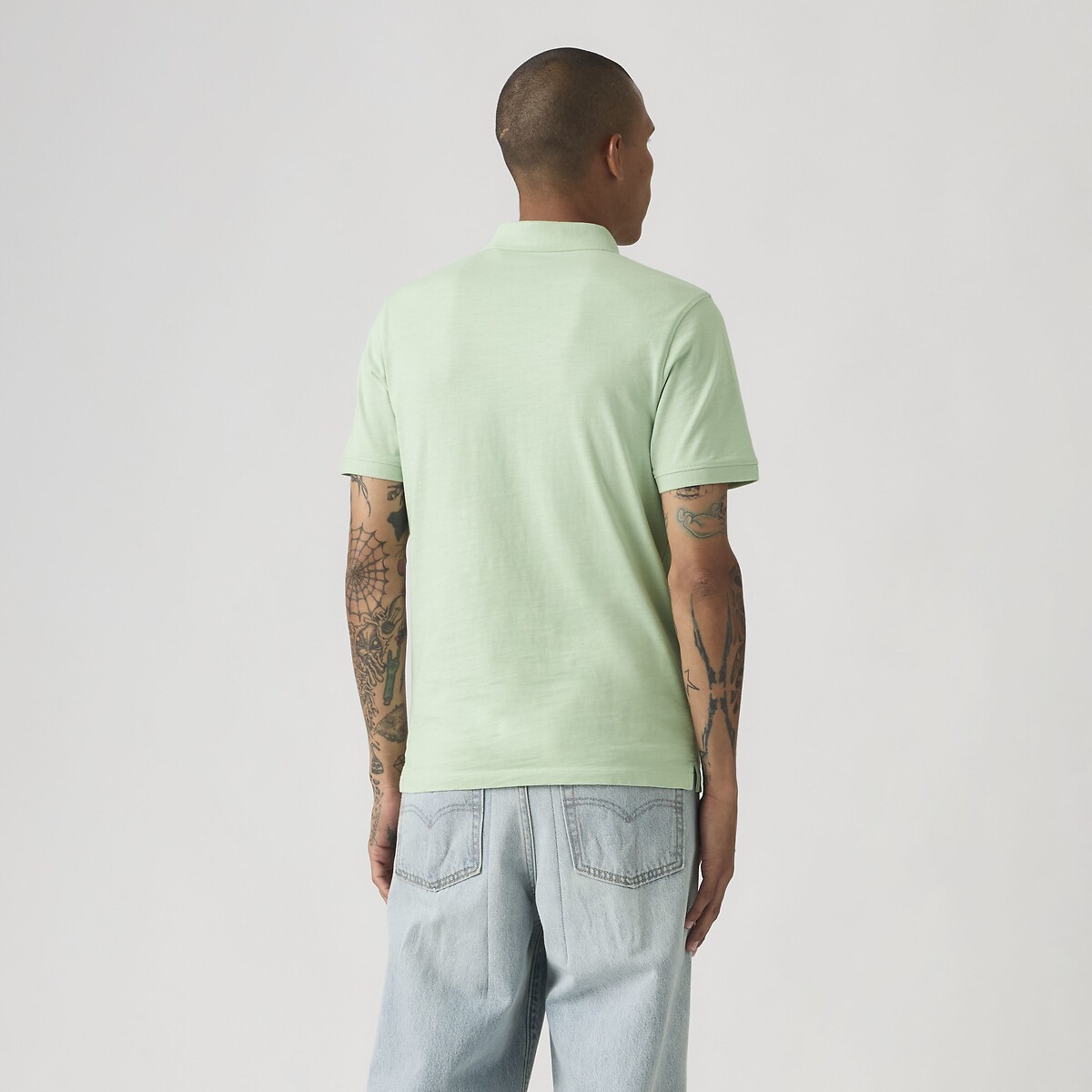 Polo manches courtes slim housemark vert d'eau, LEVI'S