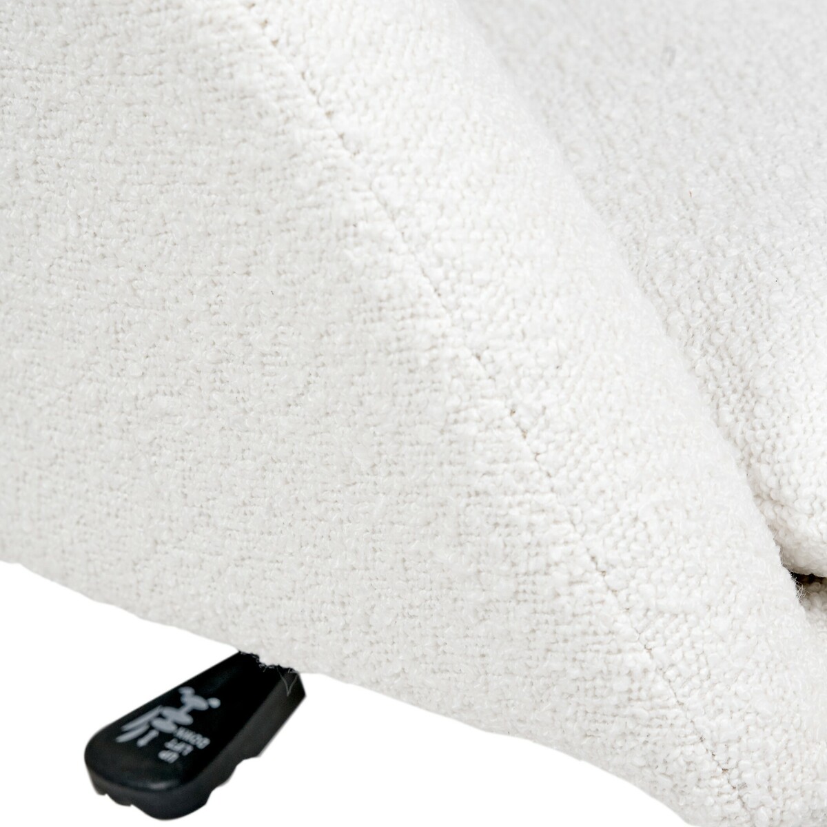 Rosetti Boucle Swivel Height-Adjustable Office Chair white, ÉDITÉ