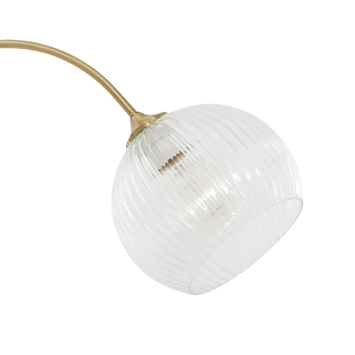 Lampadaire arc LAYE doré, ATMOSPHERA