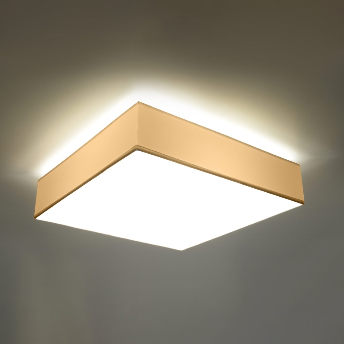 Plafonnier PVC Blanc E27 3 Horus blanc, EDEN