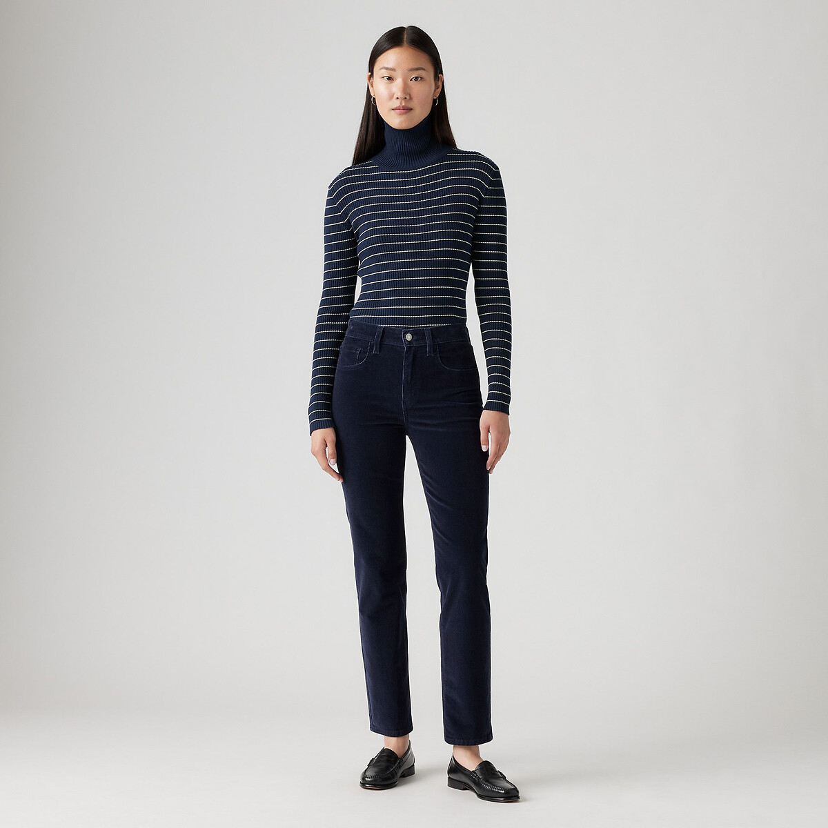 724™ High Rise Straight Trousers nightwatch blue, LEVI'S
